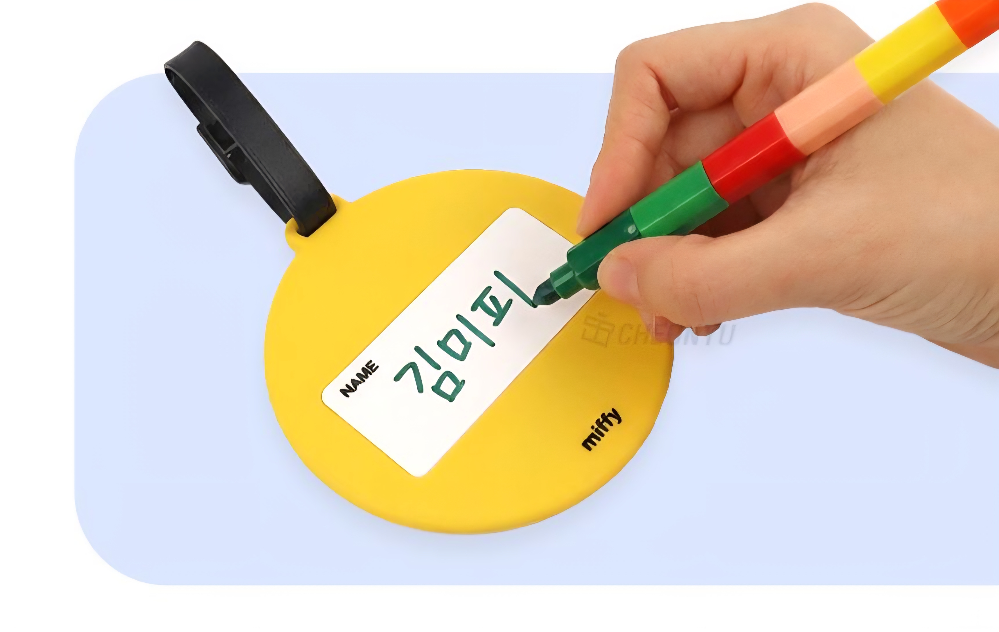 預購 miffy 韓國 矽膠 行李牌