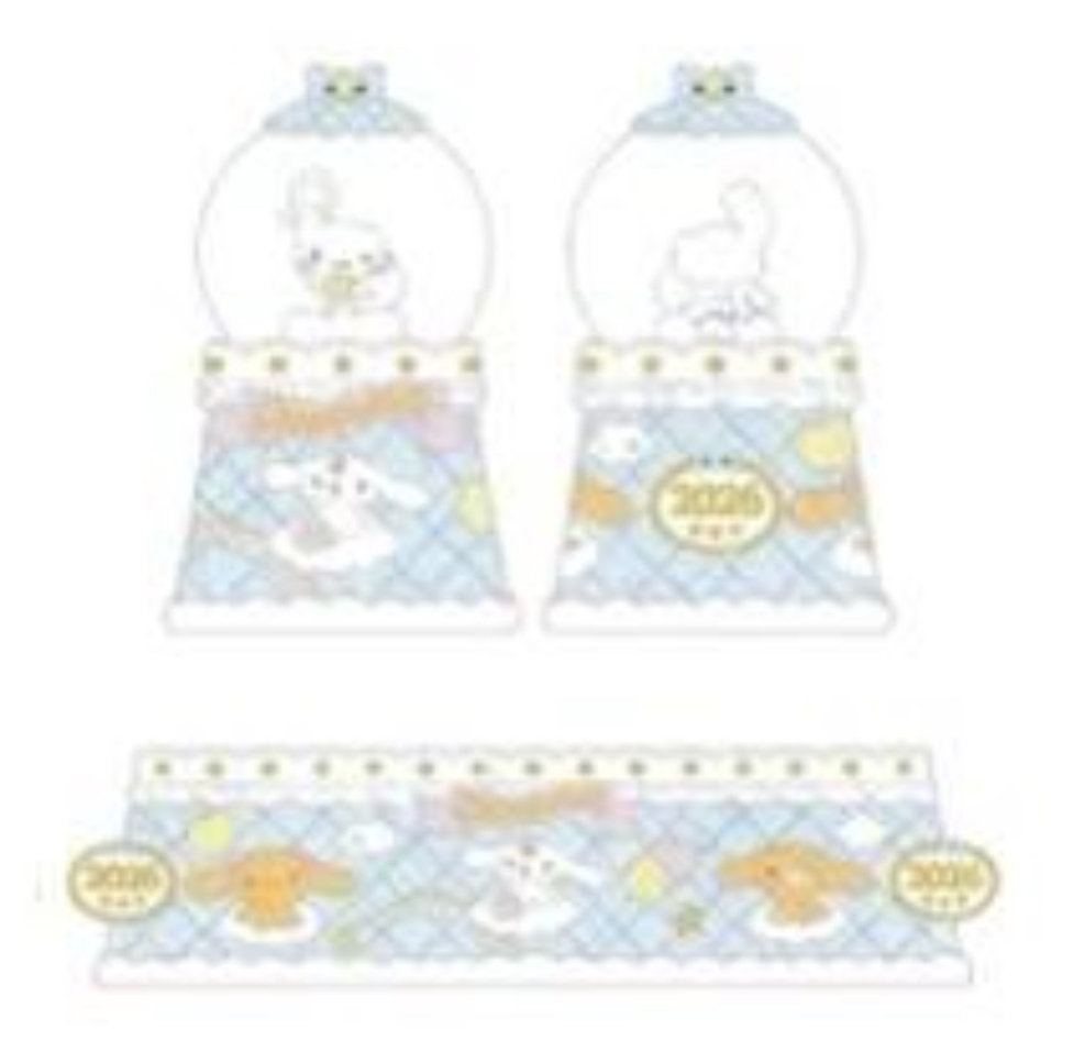 預訂 | 日本版 Sanrio 2026聖誕禮物 水晶球