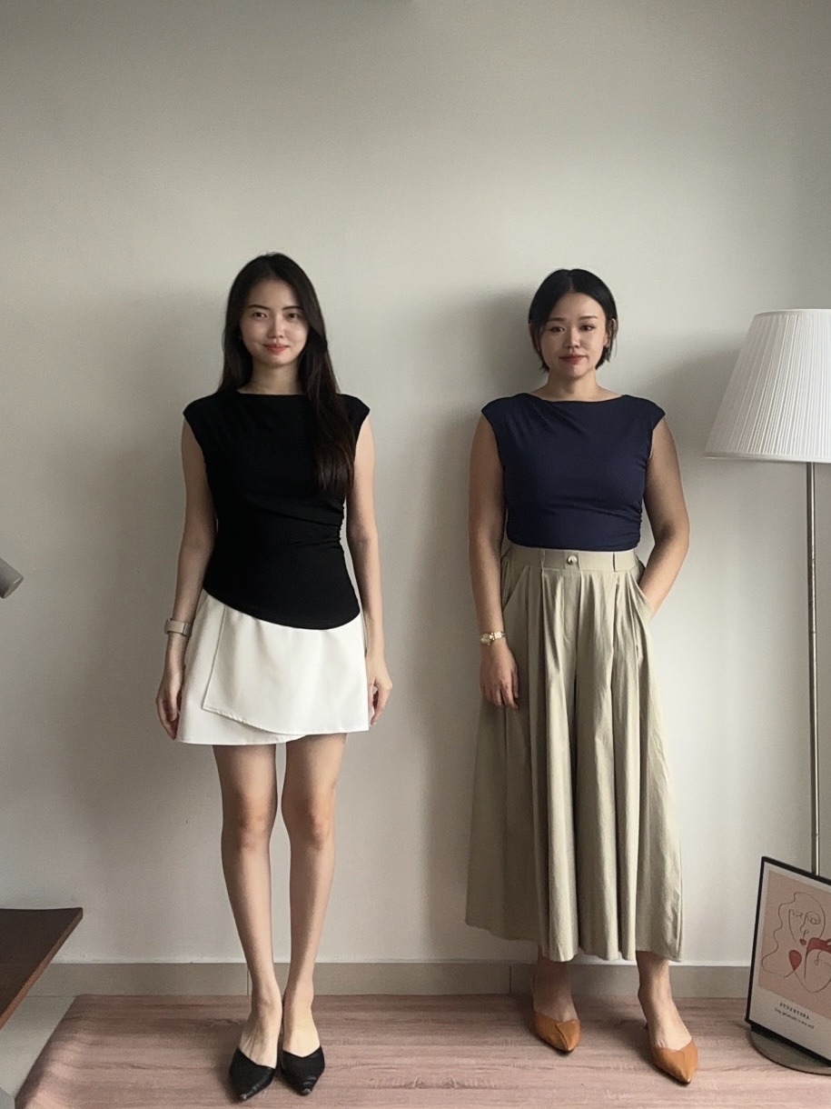 T4392 Sleeveless Ruched bra top - 4 colors