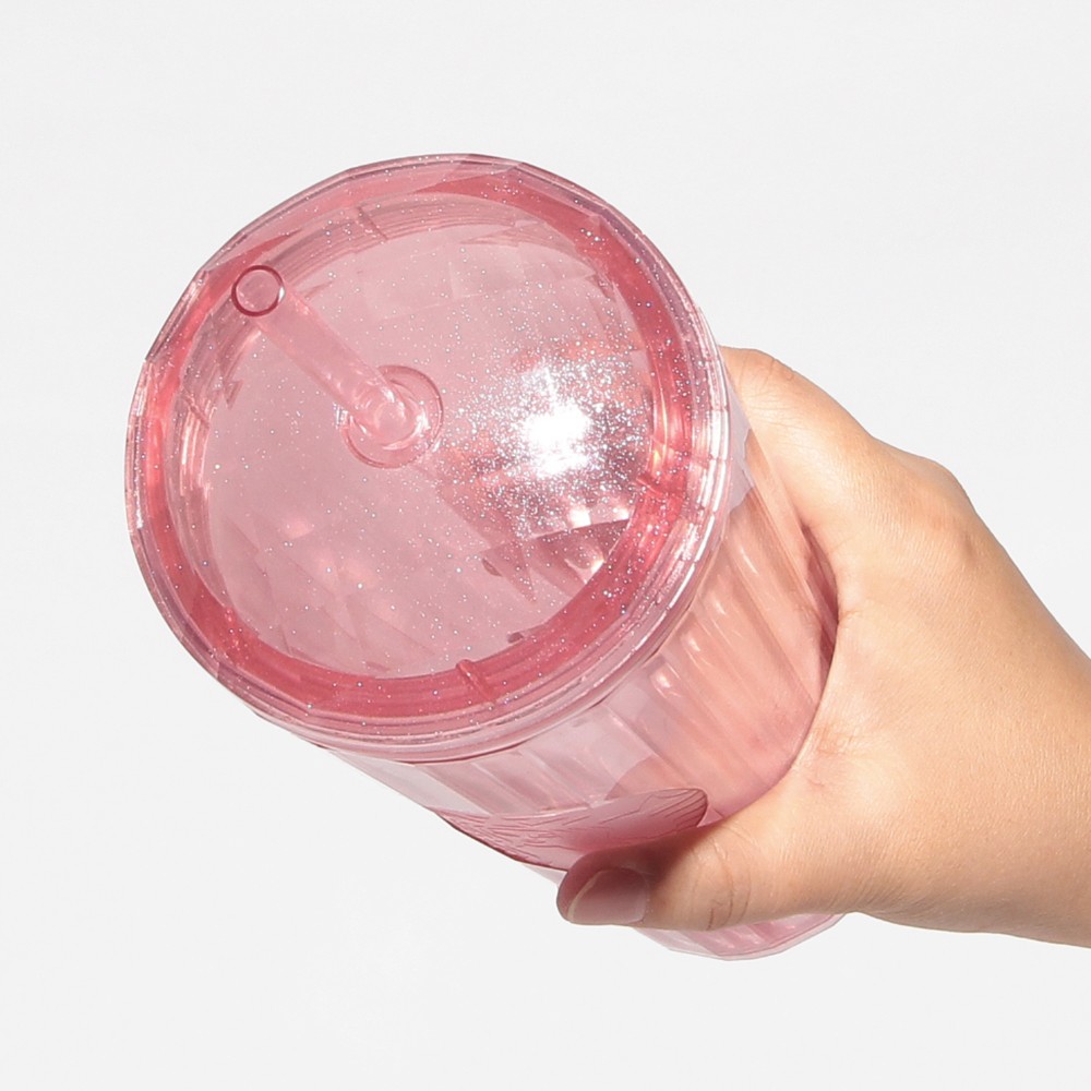 《日本🇯🇵 STARBUCKS 2026 Feel the Breeze 限定系列》閃粉粉紅冷飲杯 710ml