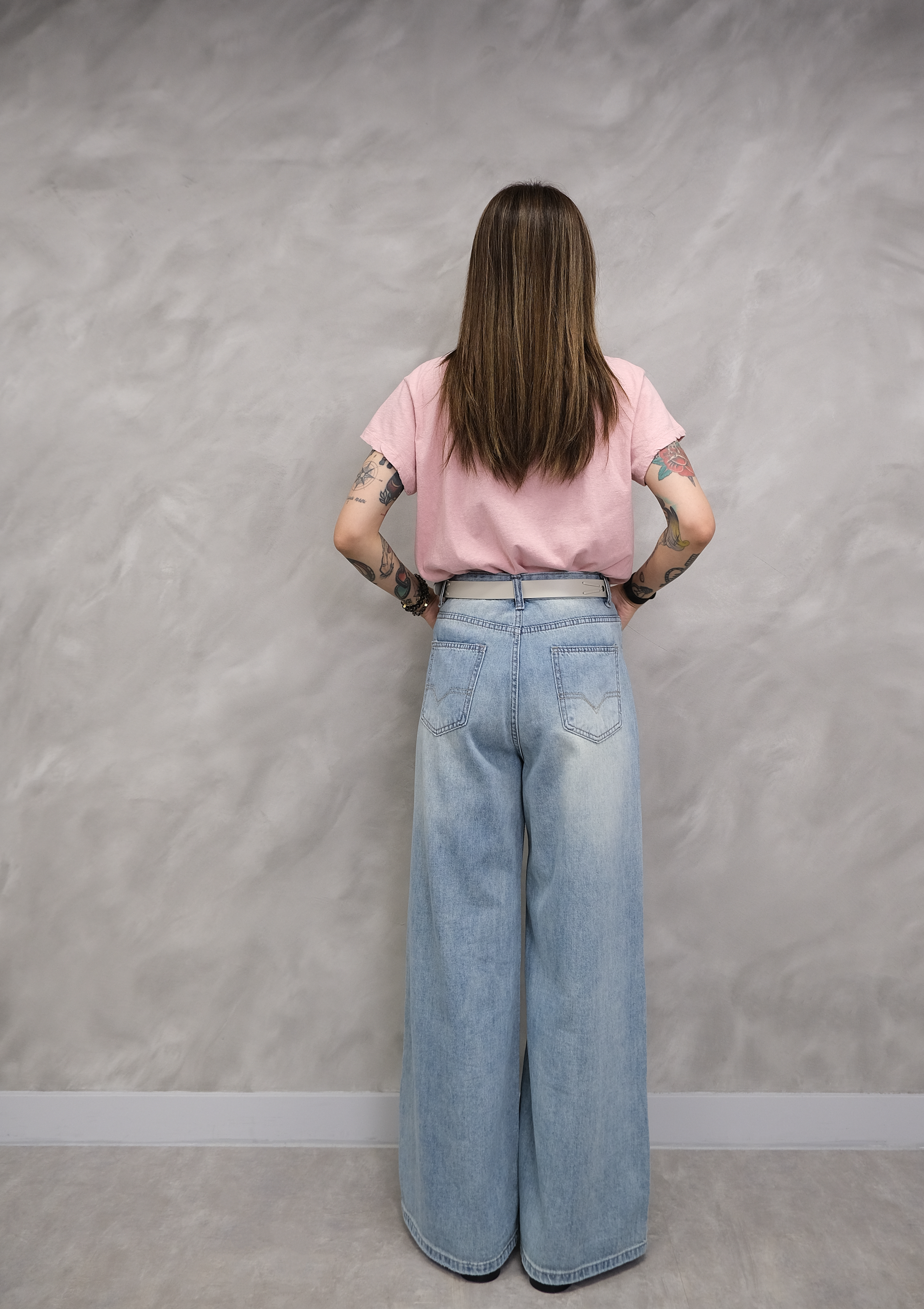 Ripped baggy jeans #pt75