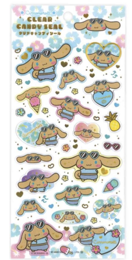 Sanrio 日燒cinnamoroll 貼紙 SAHI-CS-CN