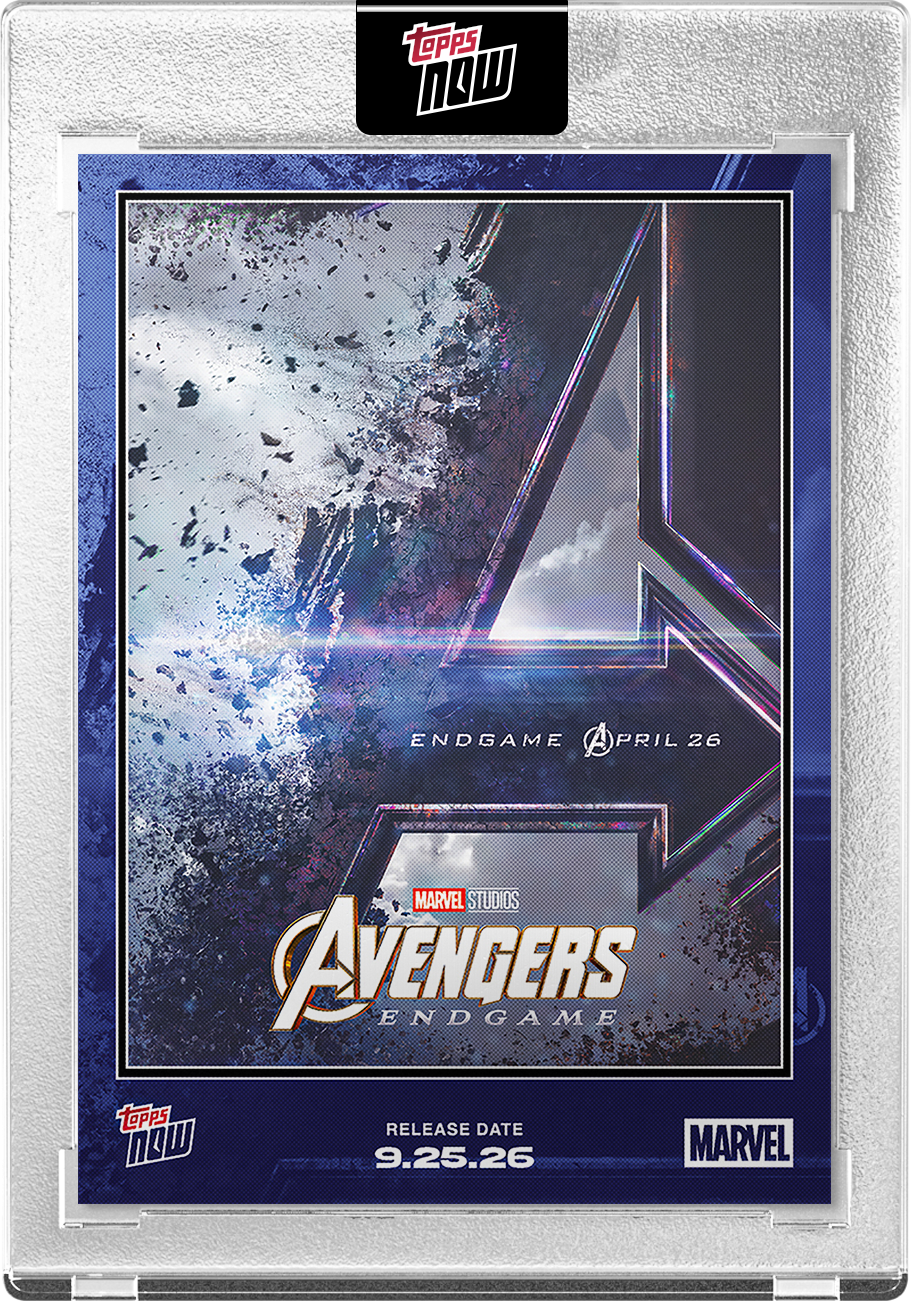 Marvel Avengers: Endgame Encore - 2026 Topps NOW EG01 復仇者終局紀念卡【團購】