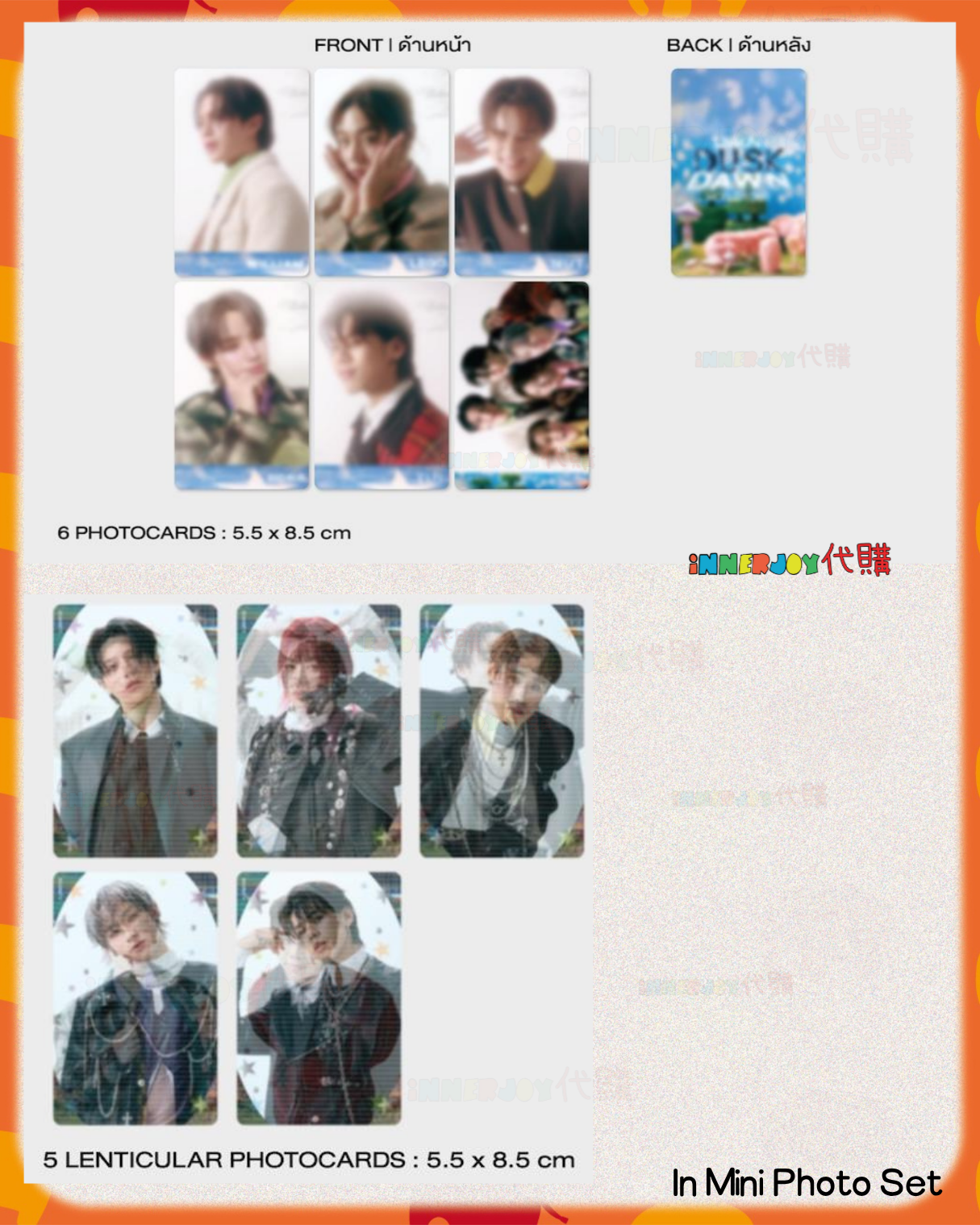 泰國現貨 (下單後30天到港) | LYKN - LYKN Dusk & Dawn World Tour Official Merchandise GMMTV 官方周邊 🚔