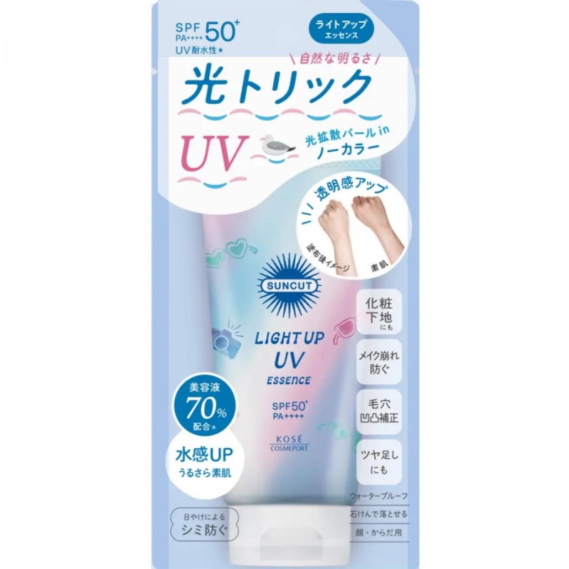 KOSE 防曬調色精華乳液SPF50+ PA 80G (光澤感)