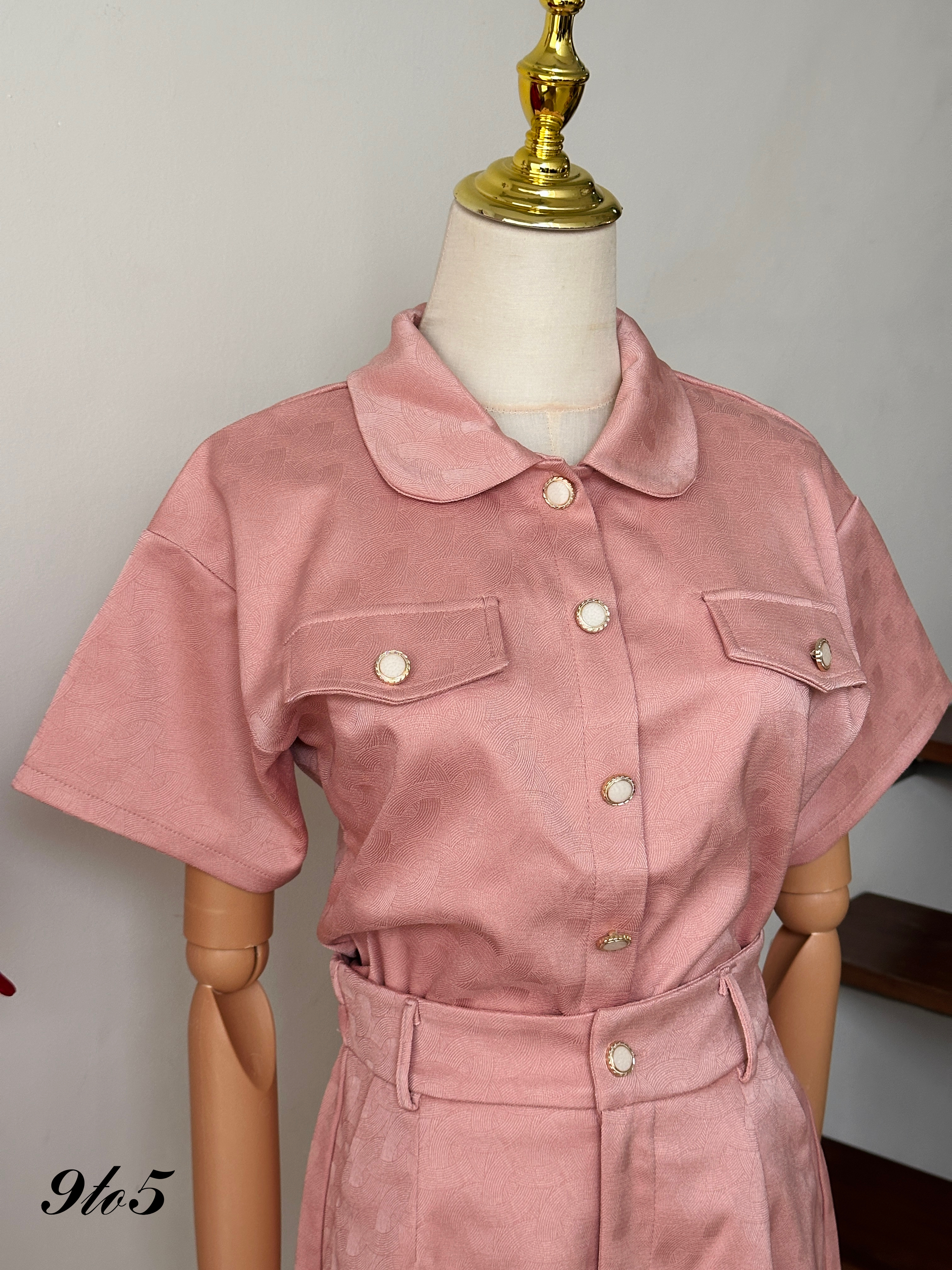 D2308 CNY Matching Set with Collar - 3 Colors