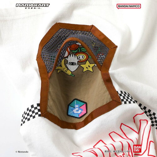 🆕【⭐訂購⭐】🇯🇵日本直送 #Mario Kart 斜孭袋設計 短袖tee［2款選］🌀 [ELDA-0253][260528]