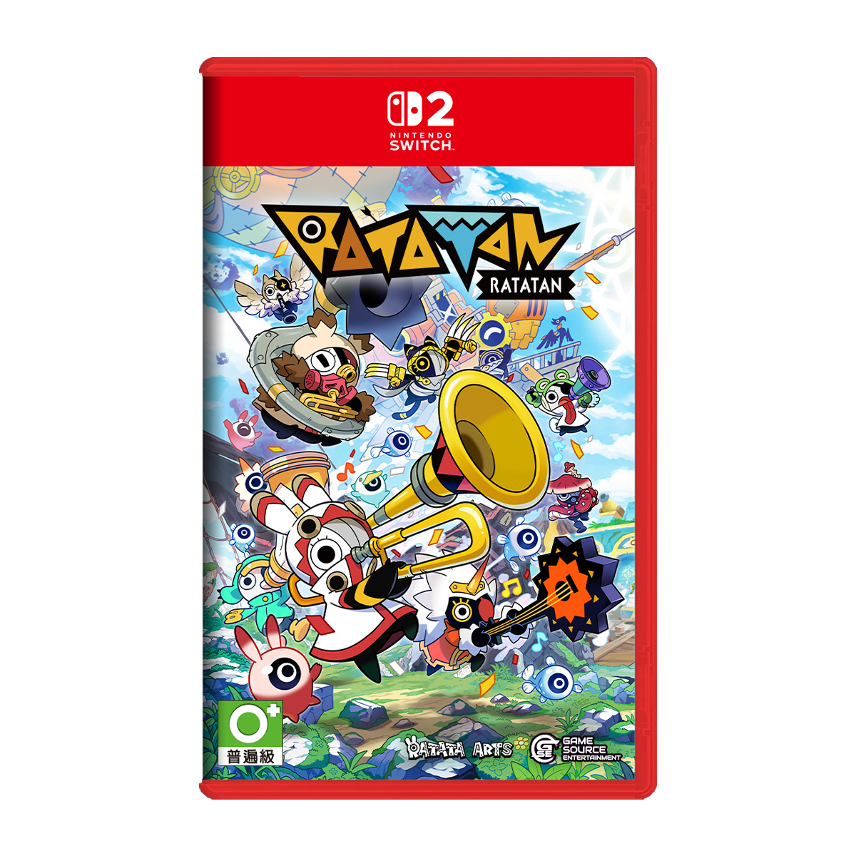 (預訂訂金 $100) (總價 $318) (行版) Nintendo Switch 2 啦嗒噹 NS2 RATATAN (中英日文字幕) 