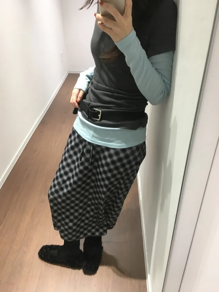 Layered Ruched Long Sleeve Top