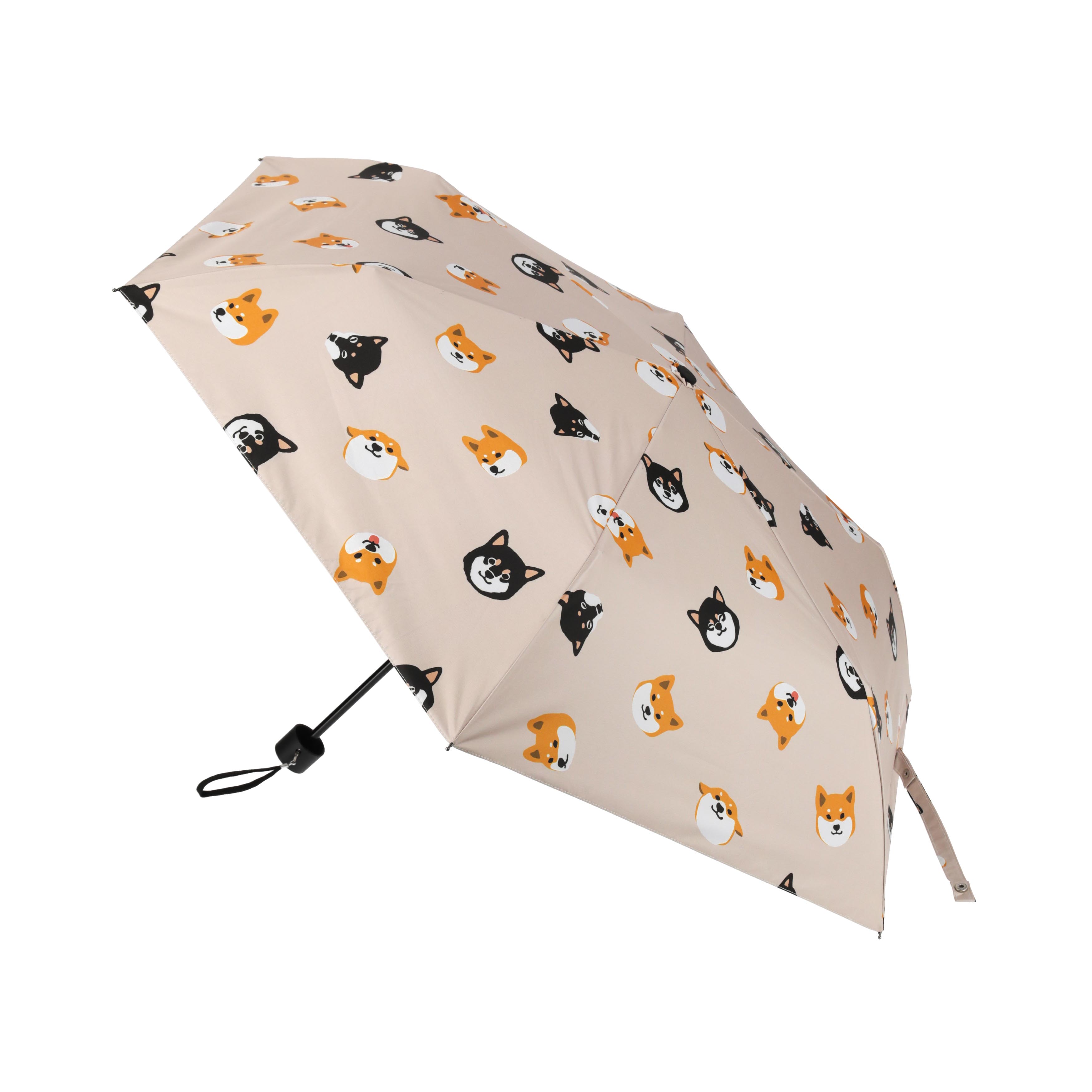 現貨｜日本 Friendshill 柴犬 晴雨兼用 抗UV 遮光 縮骨遮 折疊傘 (920262)