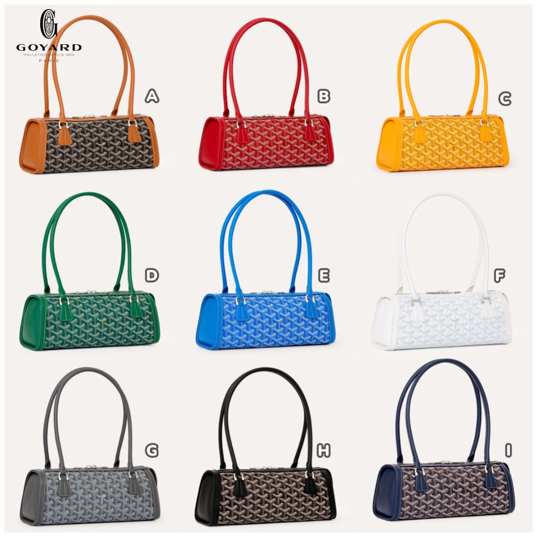 【正品級】Goyard Bonbonnière bag 圓筒法棍包 連專櫃塵袋