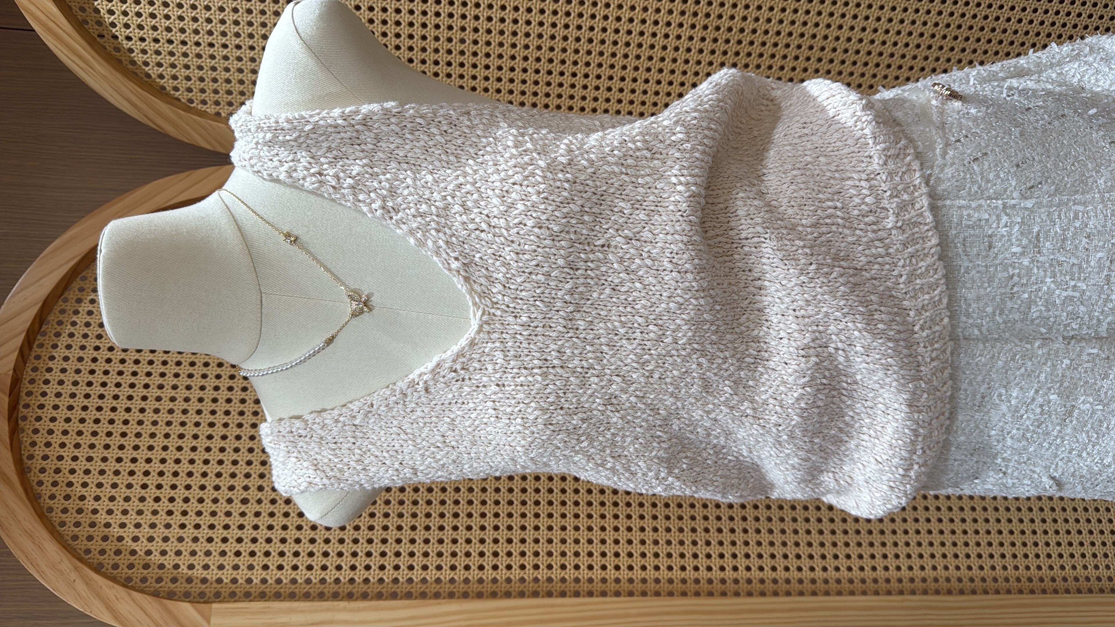 粒粒質感Knit Vest