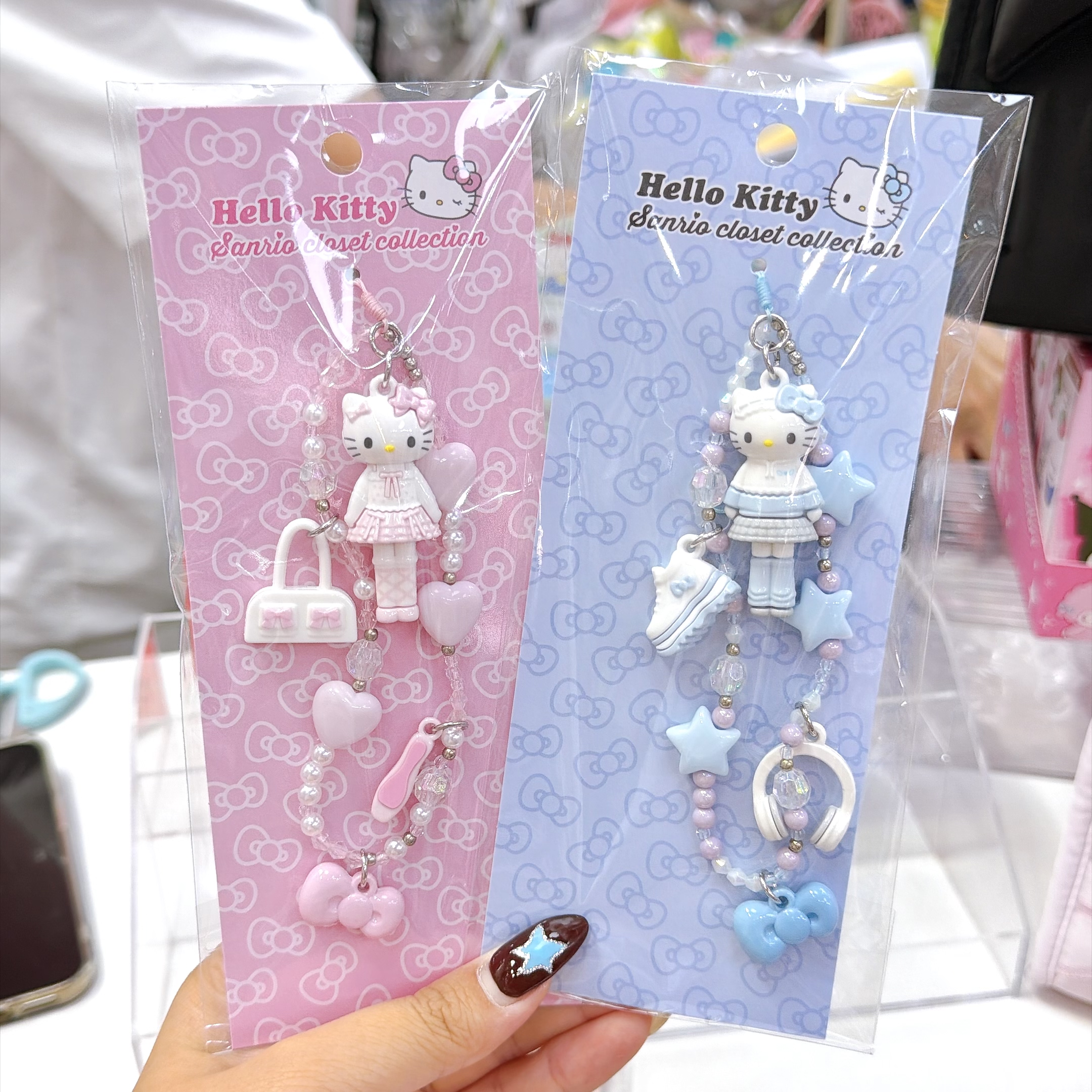 日本直送日本版長腿Hello Kitty生日系列電話繩