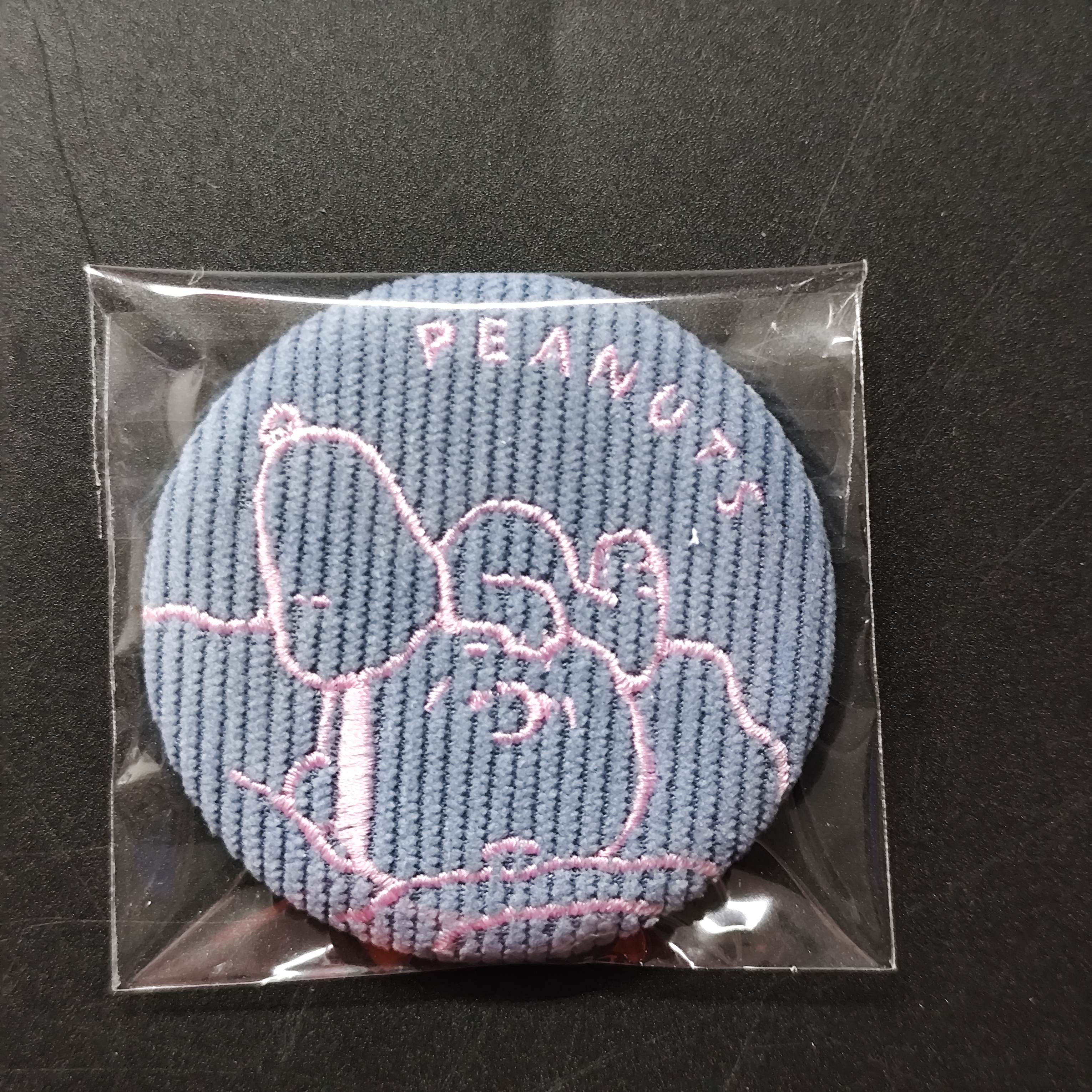 花生漫畫 史諾比 刺繡襟章徽章週邊配飾 No.2 [平行進口] AA06403