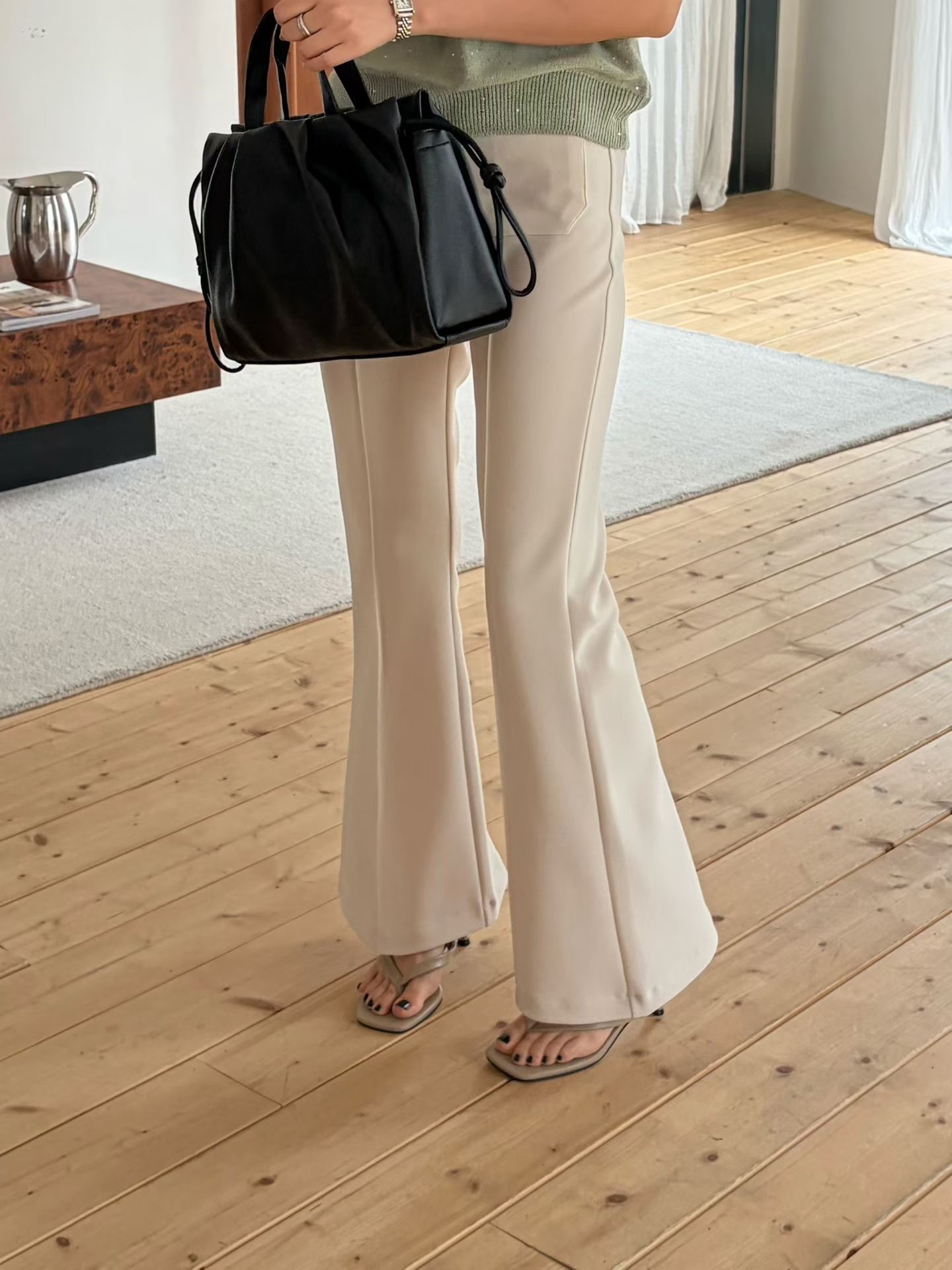 ♥︎2Pockets Flared Pants神褲