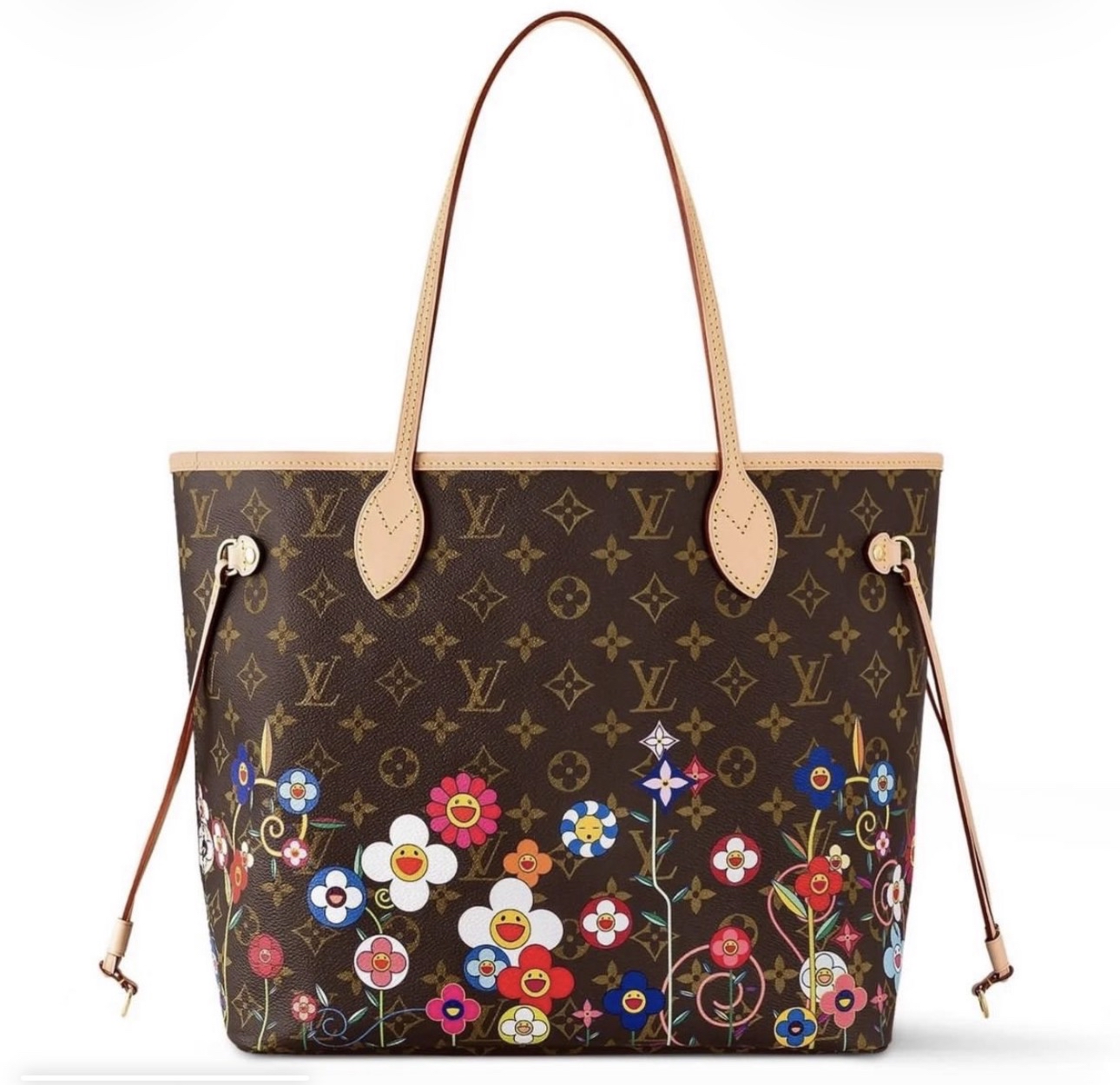 Louis Vuitton 村上隆限量絕版Neverfull