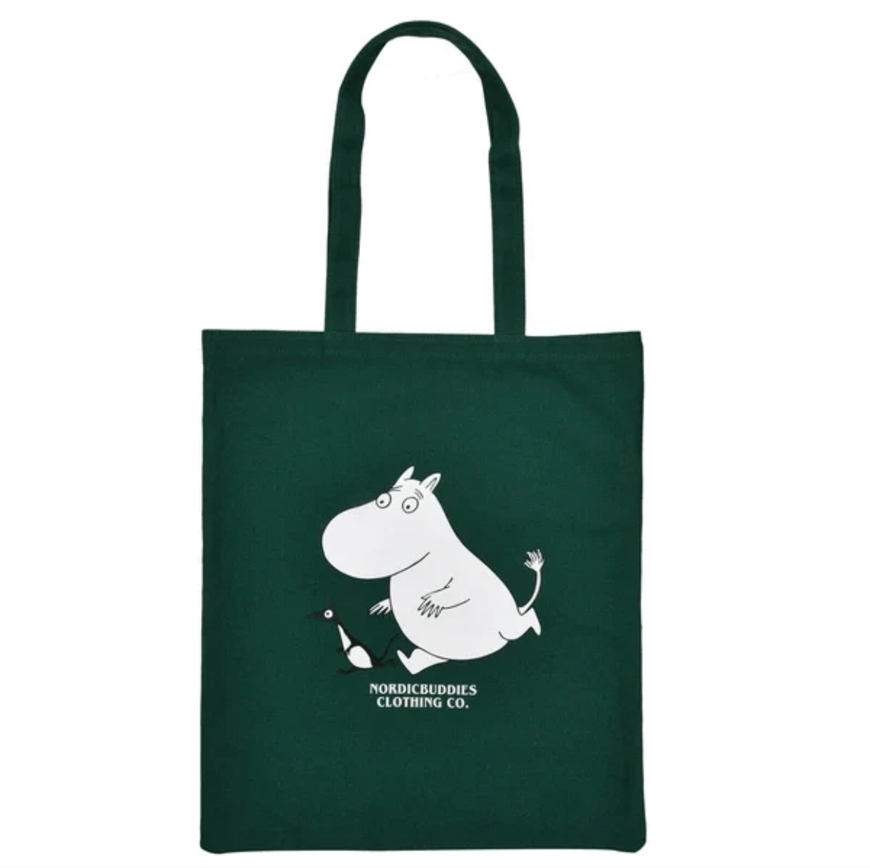 ✈️日本直送🇯🇵預訂🛍日本Moomin x NordicBuddies Tote Bag（ 姆明白色/ 姆明綠色 / 阿美 / 樹精 ）