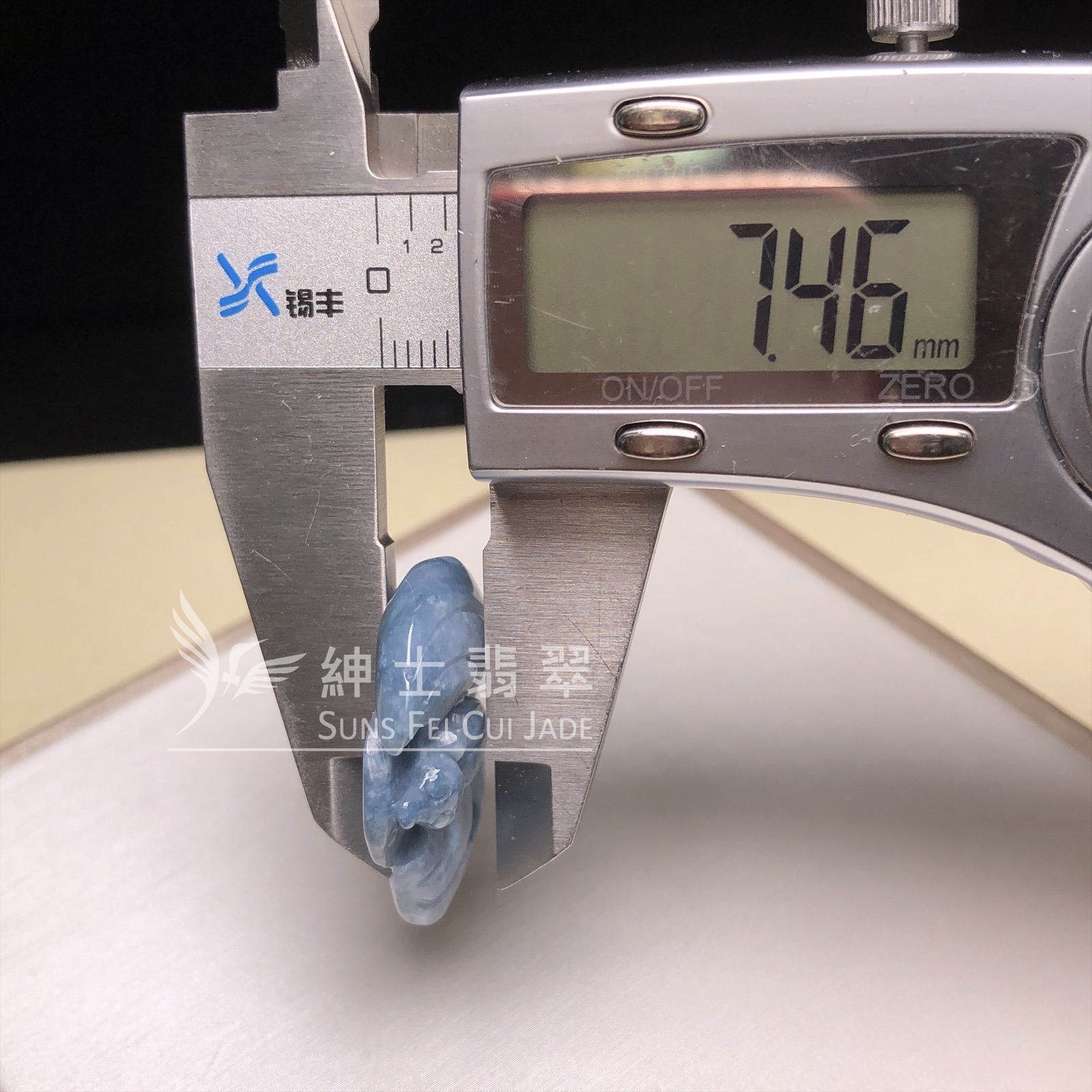 茄紫飄藍花福鼠  B08457