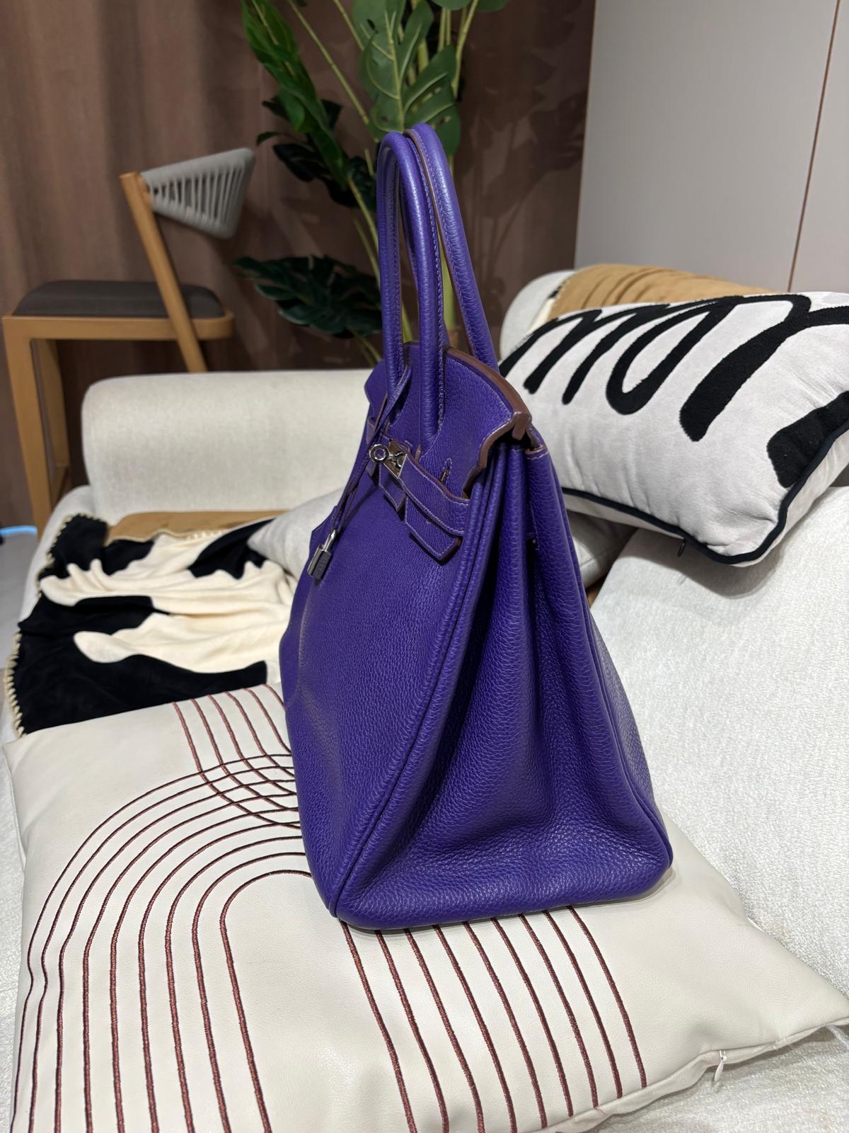 Hermes birkin 35,STAMP 口N,iris 100%Authentic ,95%new ✅專門店收據✅鎖Key ✅dust bag✅盒