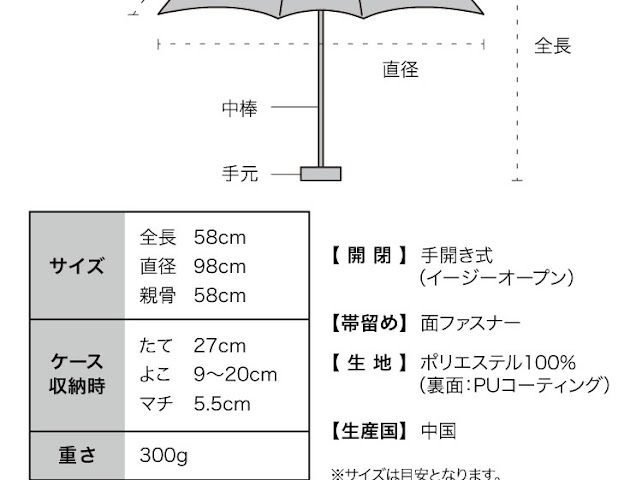 JA020 WPP090-14596330 磁吸車頂涼感遮光折疊晴水傘