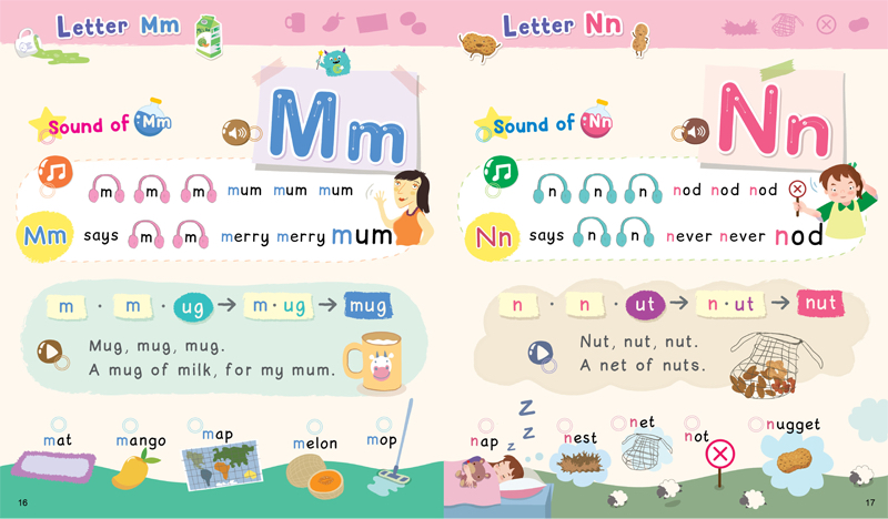 Go! Finger Phonics Level 1~3 + Go! English Big Pictures