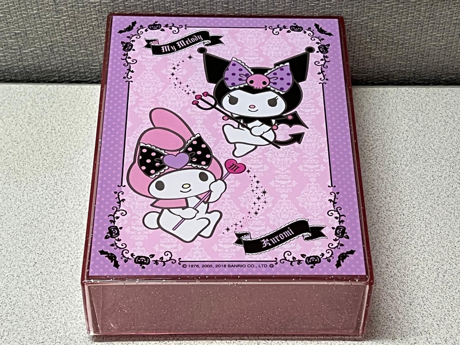 🎌日本直送🎌 限定款Melody Kuromi 萬用收納盒連貼紙