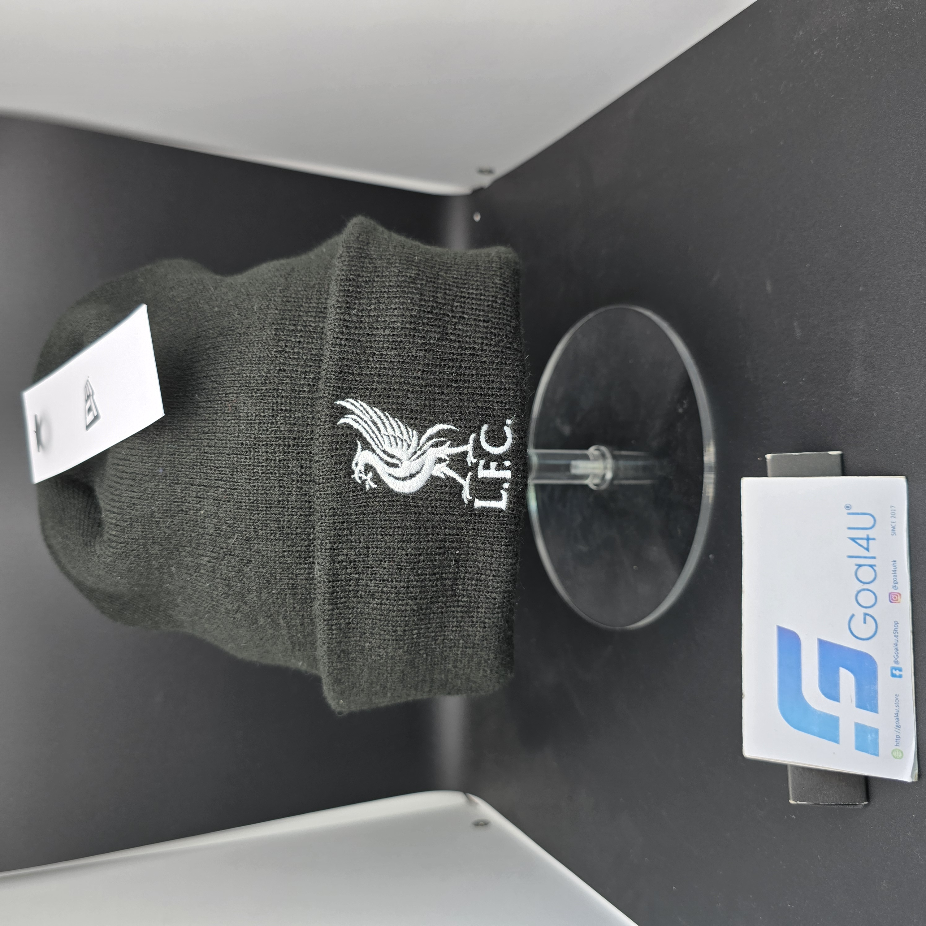 #現貨 #Wirtz同款 🧢 New Era Liverpool 利物浦經典黑色針織毛帽 60793067