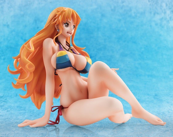 《限量版》Megahouse POP 海賊王 娜美 Nami Ver.BB 泳裝ver. PVC figure