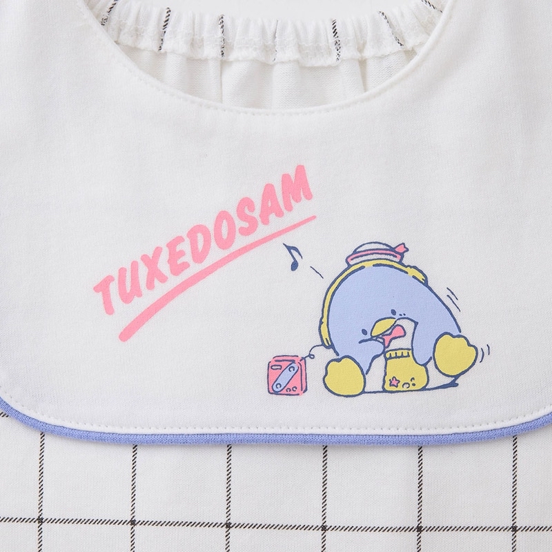 🇯🇵預訂 日本直送🇯🇵Sanrio兩色人物印花領格紋短袖上衣