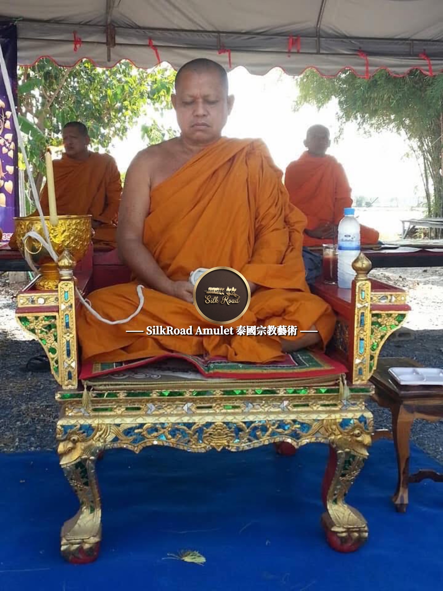 龍婆披贊  佛曆2560  太陽神力泥  帕猜屈  小模  藥師佛｜附光學級高透防水殼