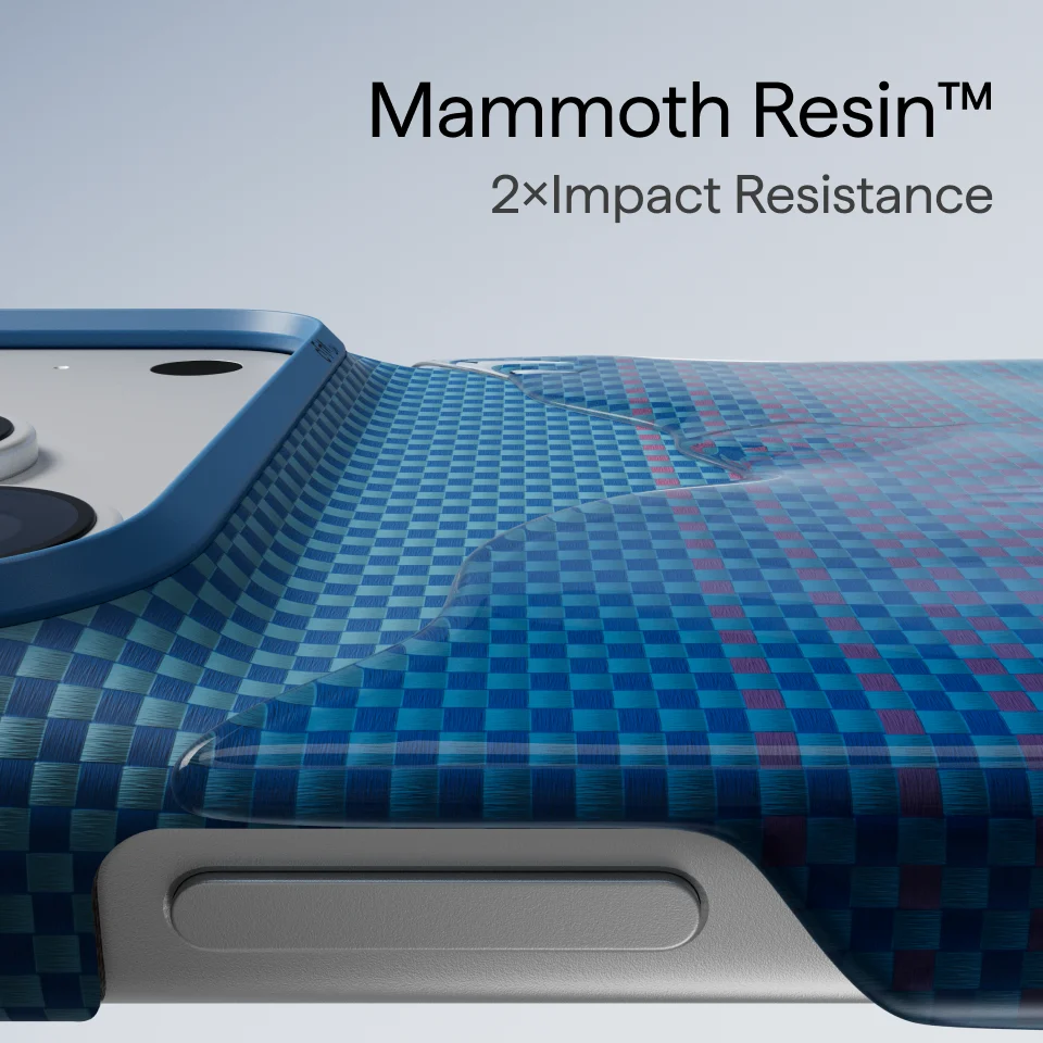 Pitaka Edge Case for iPhone 18 Series - Midnight (PitaTap™)