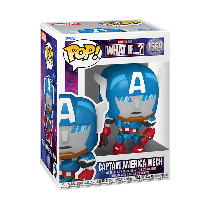 📦訂購 英國代購 Funko POP! Marvel Captain America Mech Figure 美國隊長 模型