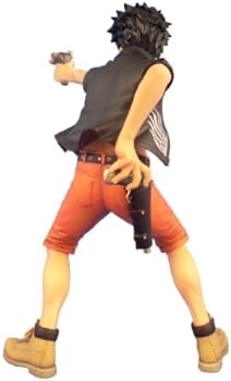 PLEX 日版 海賊王 D.P.C.F 路飛 三銃士 (槍手）ver. PVC figure 