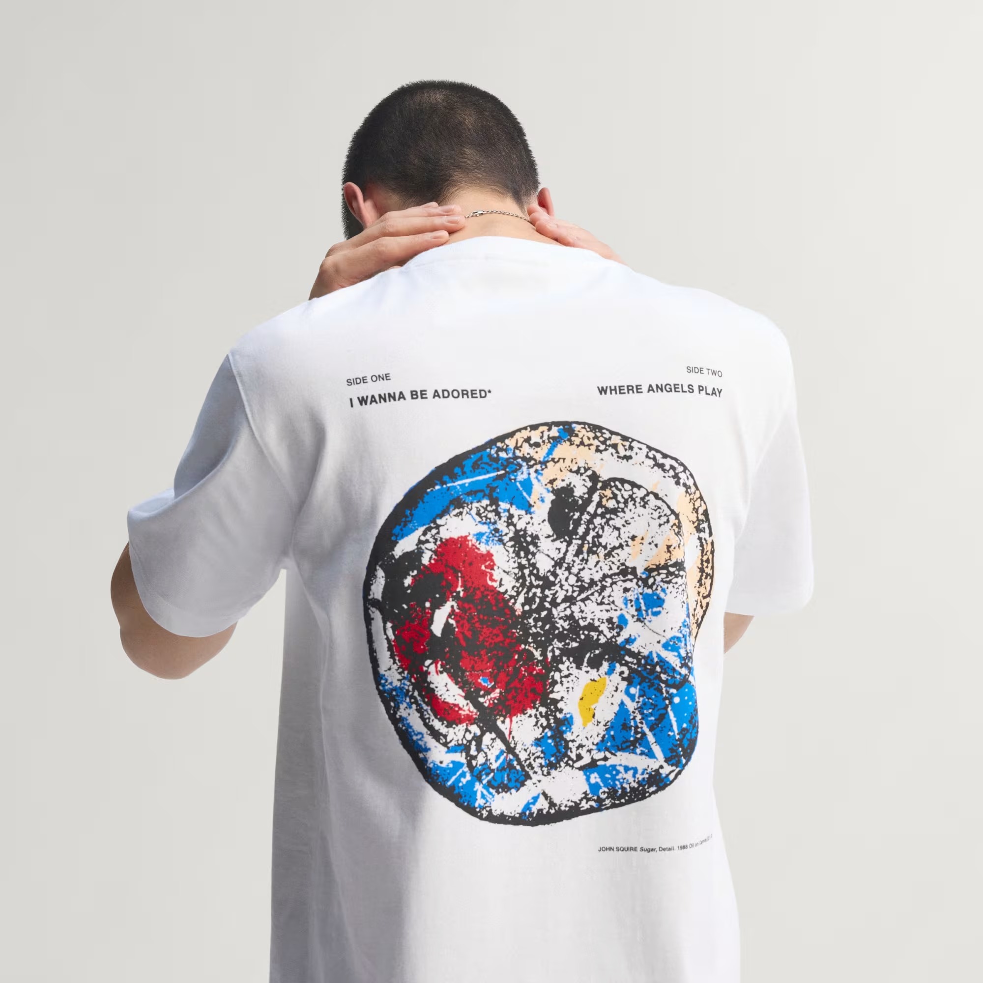 🎶⚽Adidas Manchester United 曼聯 × Stone Roses T-Shirt JZ7092