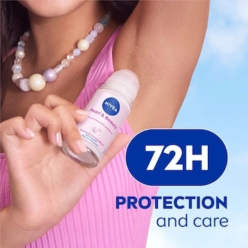 NIVEA Deodorant Roll On 50ml Pearl Beauty