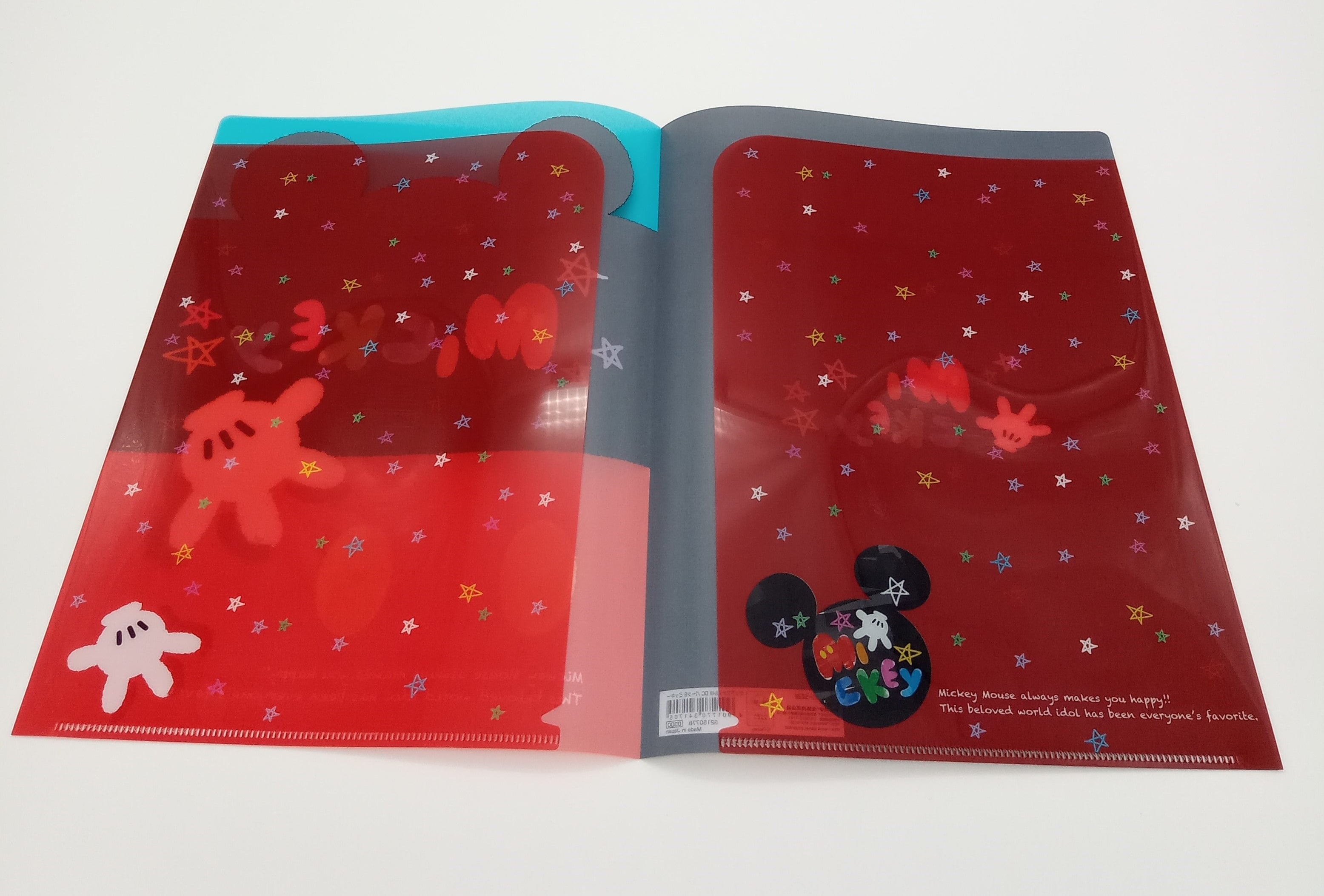 Mickey Mouse A4雙開文件夾 (S2150778)