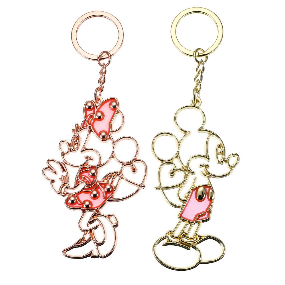 ✈️日本直送🇯🇵預訂🛍日本迪士尼DISNEY Key chain Fes 一對心形系列掛飾 （ Mickey & Minnie / Stitch & Angel 