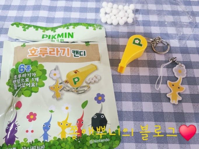 韓國 皮克敏 PIKMIN 任天堂 x CU 6款角色 哨子糖 盲抽 