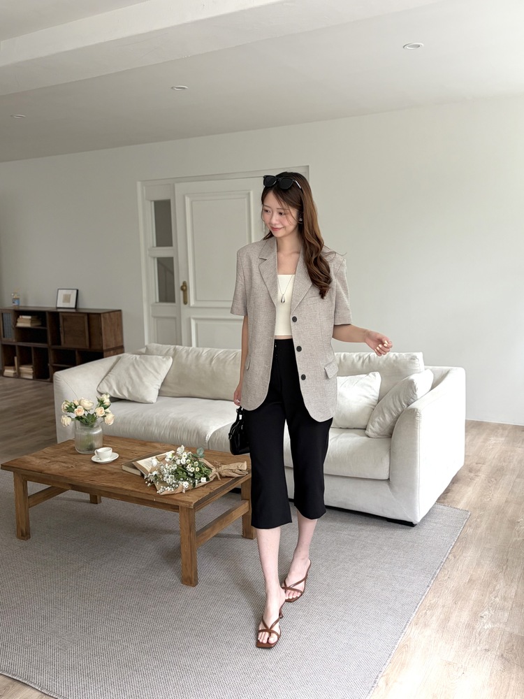 The Oversized Oatmeal Blazer