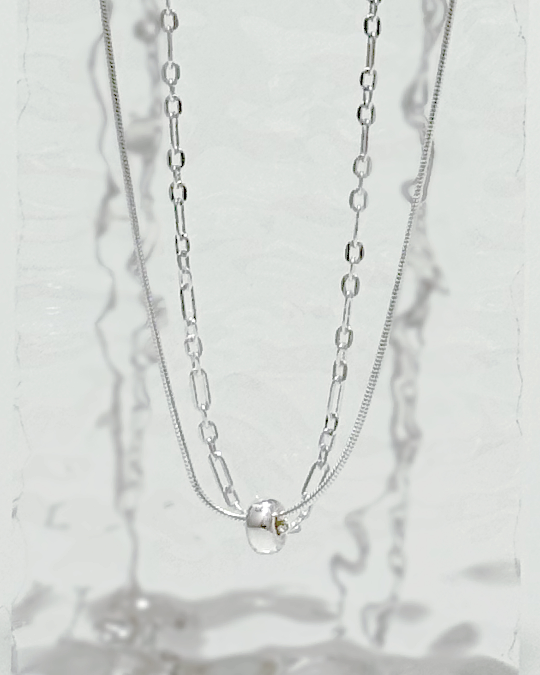 Pure Bead Layered Necklace