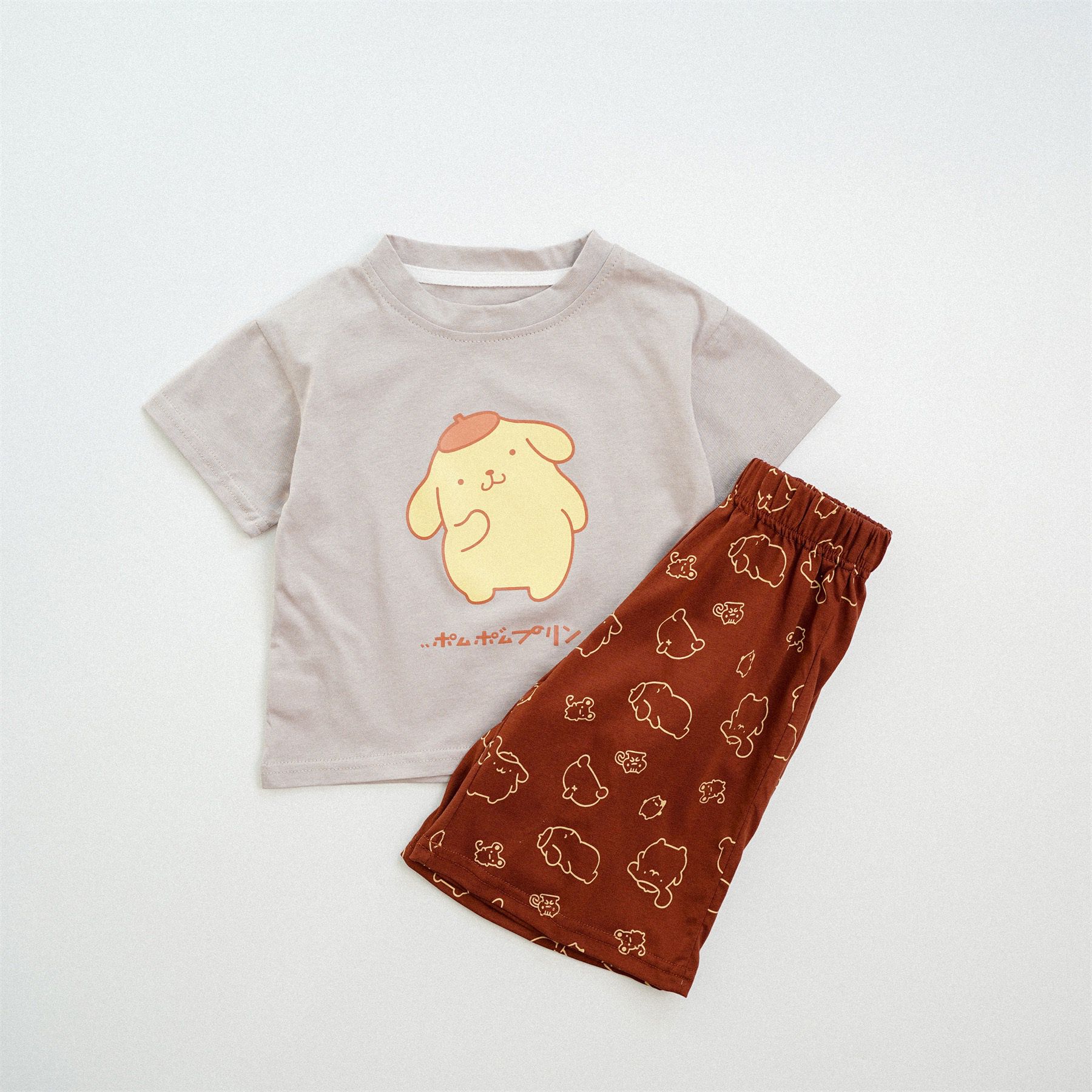 $68套。2套起$58套。韓版Sanrio卡通休閒套裝