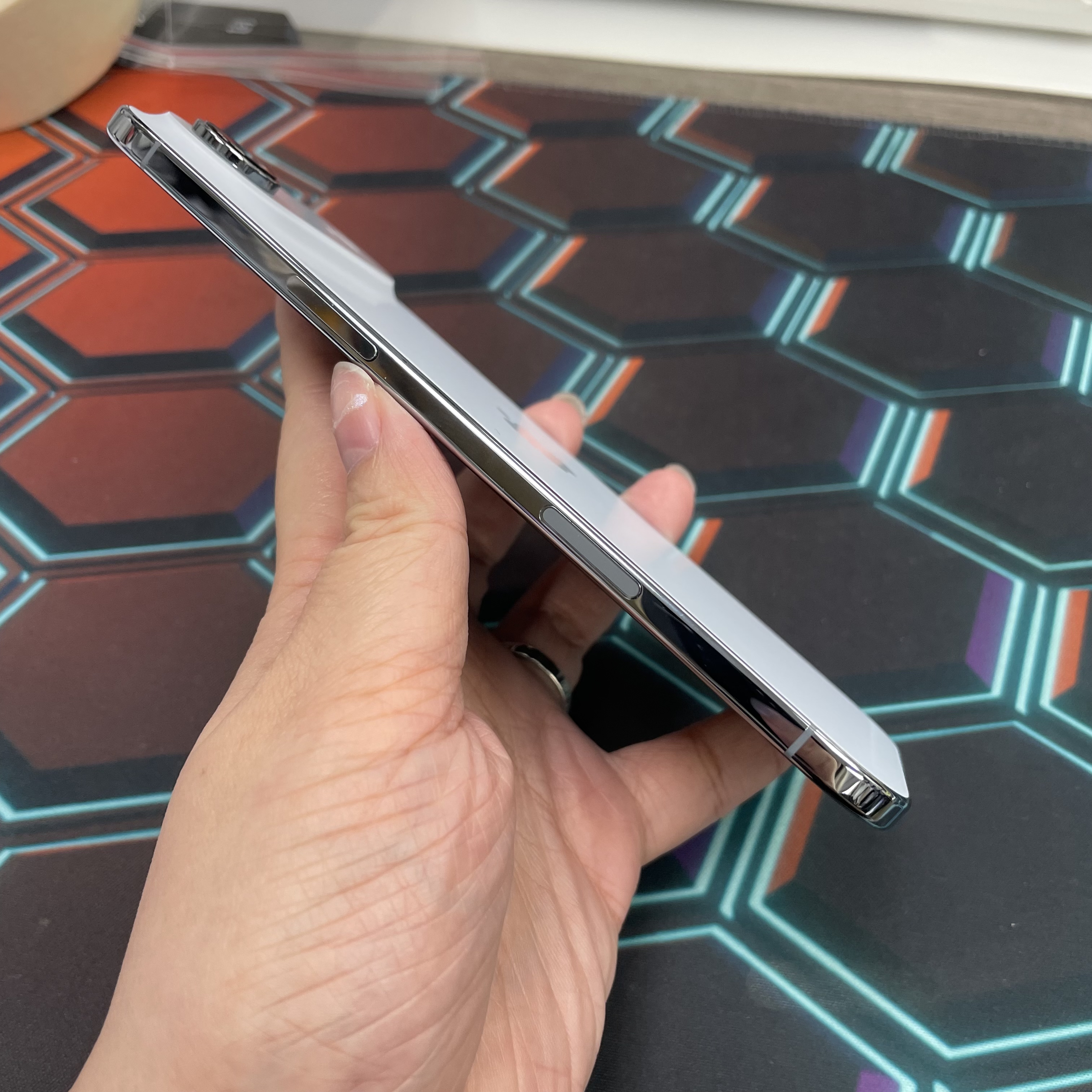 *7682 17 Air 完美機 256GB 電90 藍色 blue