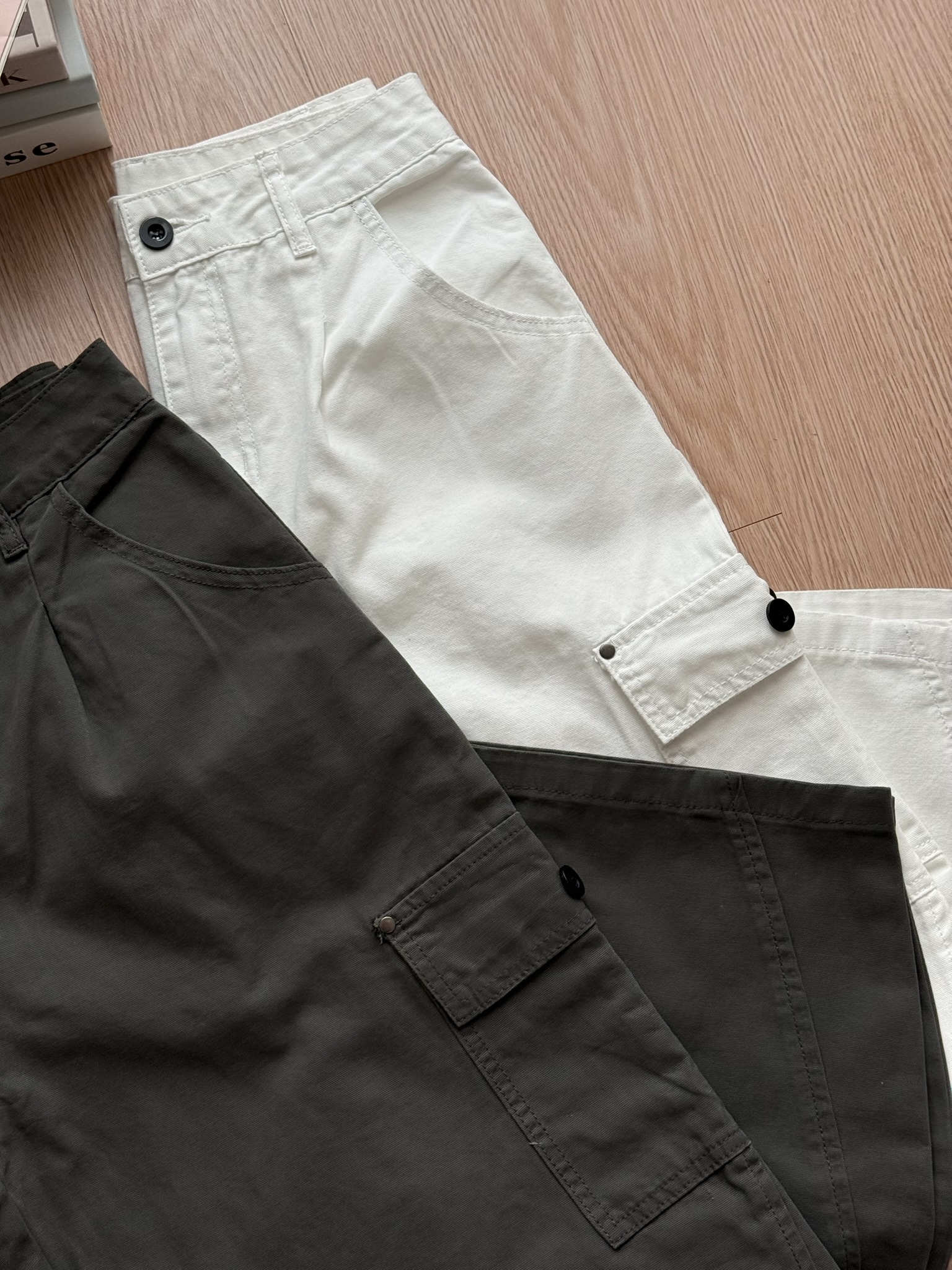 Heidi Barrel Jeans | White