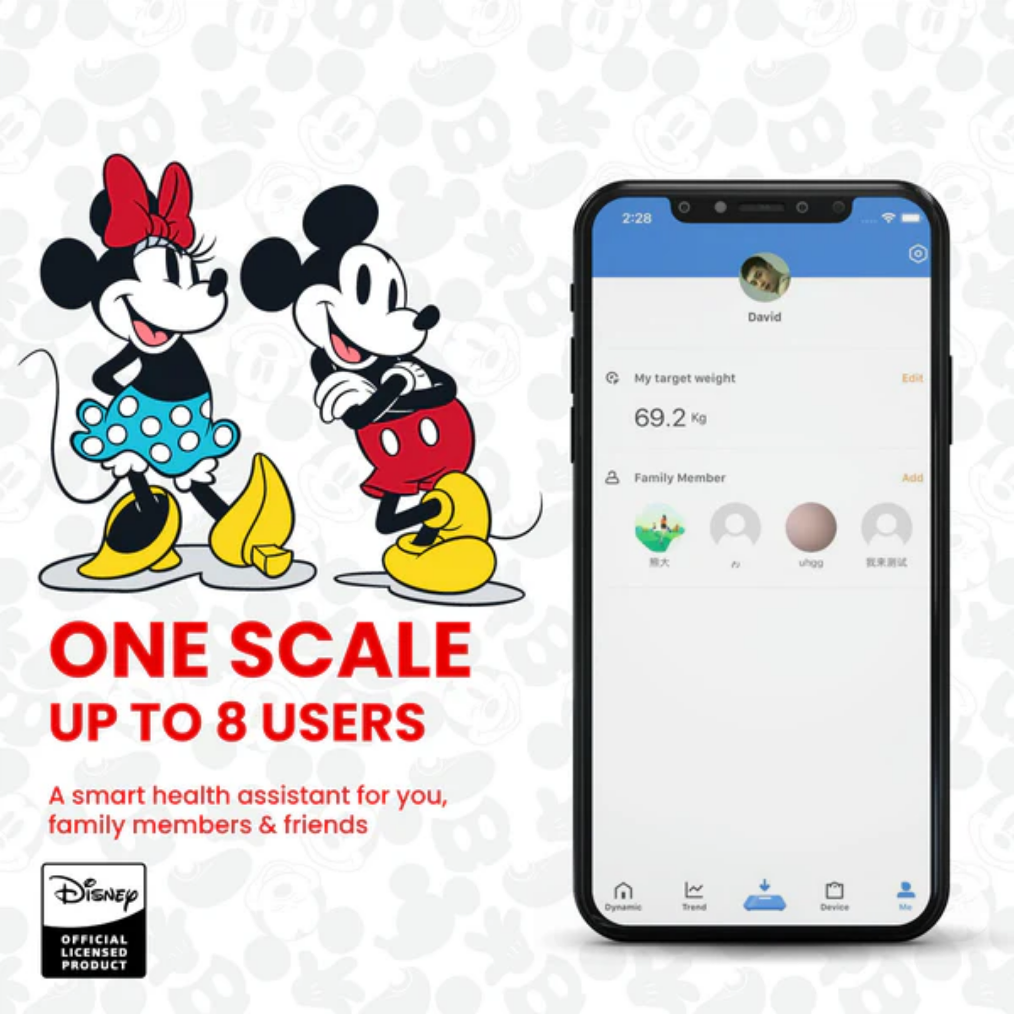 Russell Taylors Mickey Smart Scale (BWS-MK1)