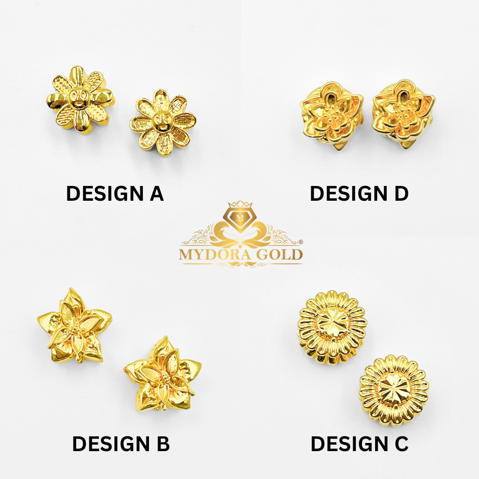 MYDORA Bead Blossom Full Gold Series (5G) | EMAS 916/22k