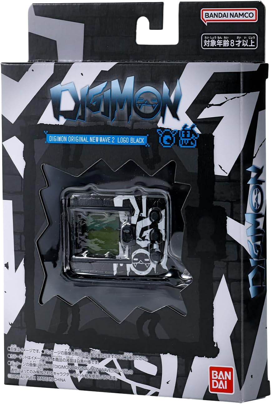 (預訂訂金 各$100) (總價 各$138) Bandai 數碼暴龍機 Digimon Original New Wave 2 (日冕獸塗鴉 Graffiti Coronamon / 像素之心 Pixel Heart / 插畫冠軍 Ver.1-5 Illustration Champion Ver.1-5 / 黑色標誌 Logo Black) (行版) 