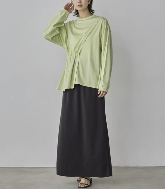 抗起球緊湊光滑上衣 - 2026 流行穿搭  長䄂上衣 春夏時尚穿搭 獨特設計 成人休閒 日常穿搭 易於配搭 日本直送   #JP-I-260027