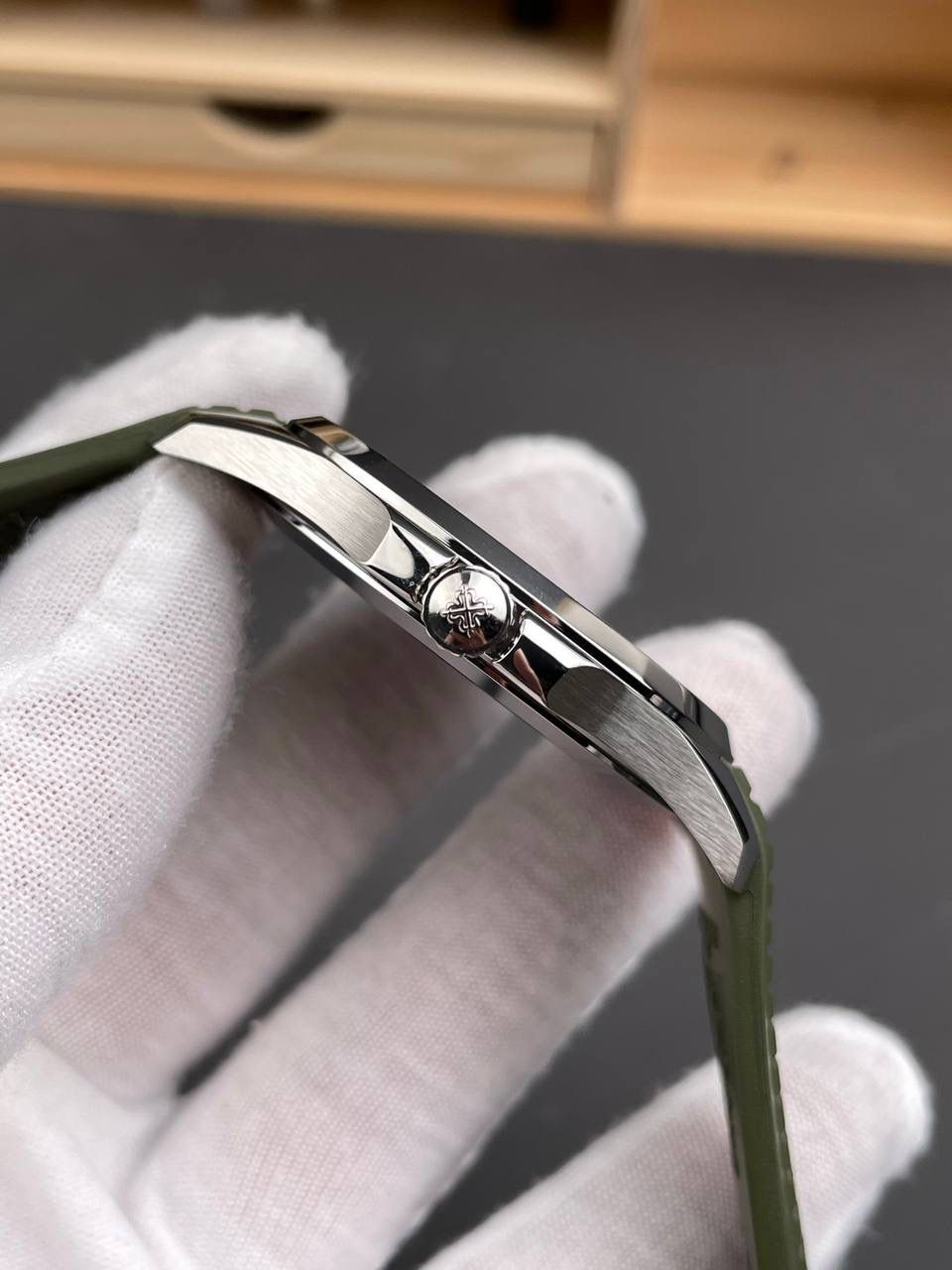 百达翡丽手雷5168G牛油果🥑绿盘42mm324一体机芯😍💯🤍