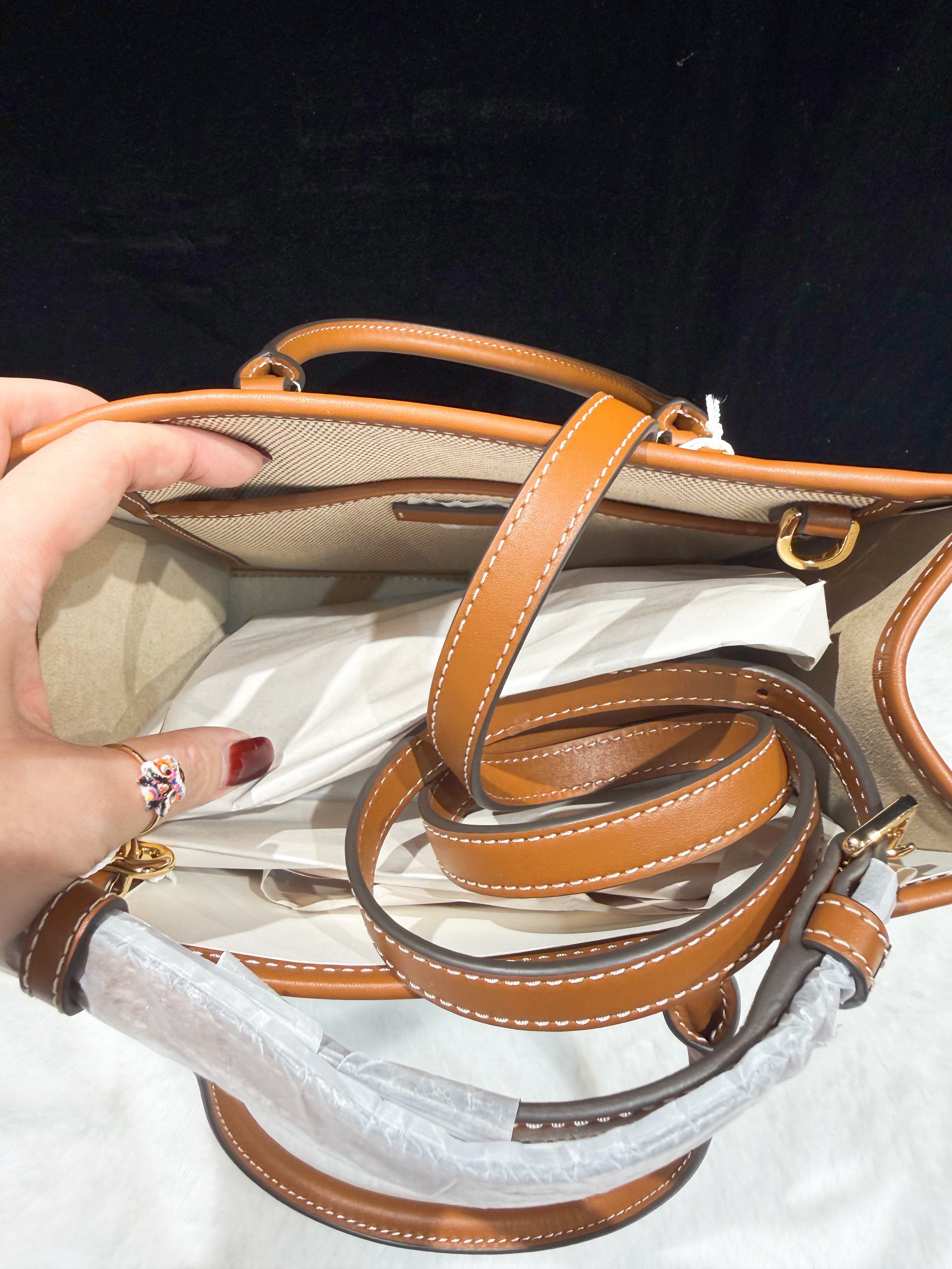 Tory burch Blake canvas tote S 