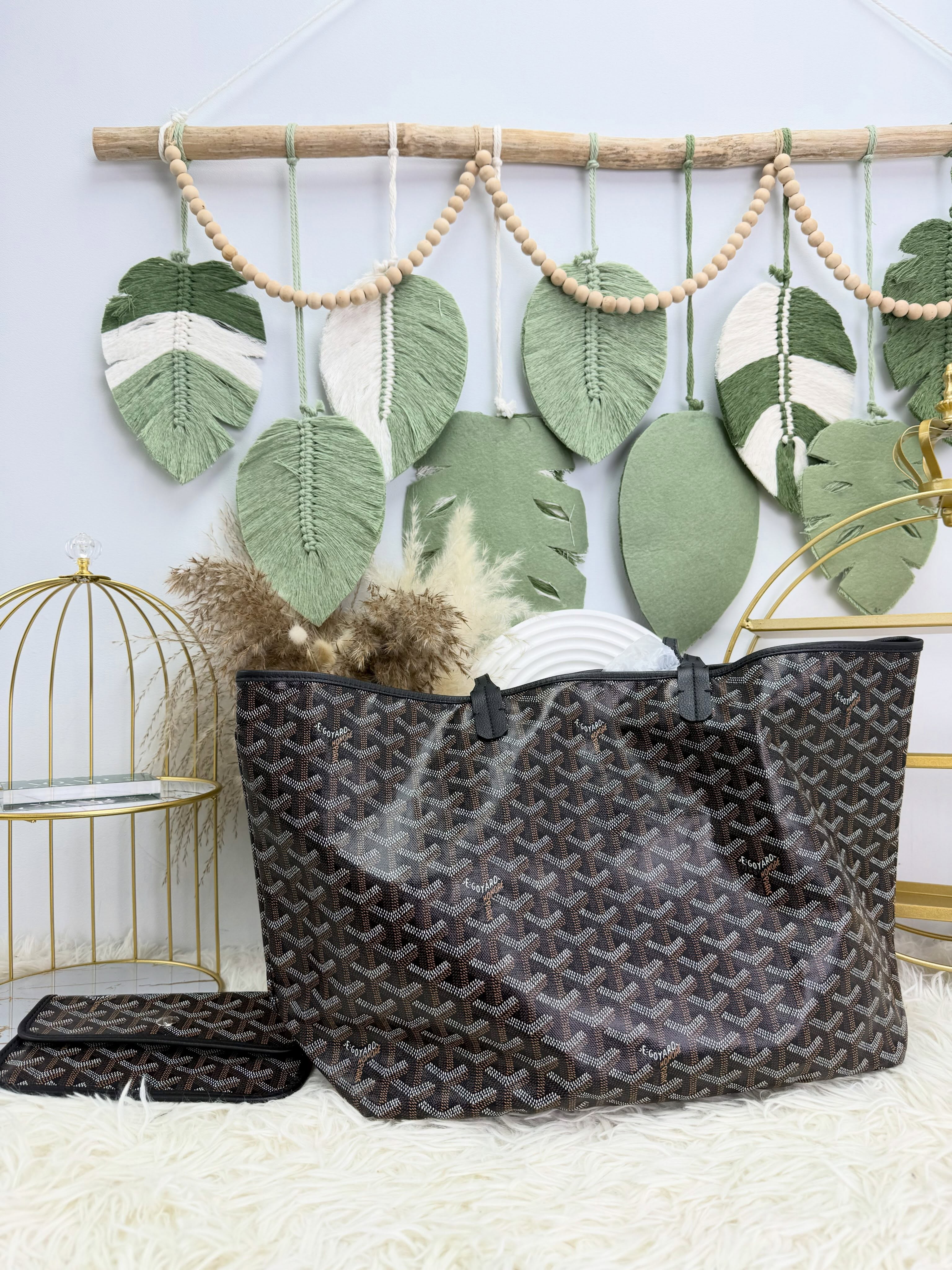 👜 PRE OWNED 🛍️black saint Louis pm size 有塵袋有子袋🤎